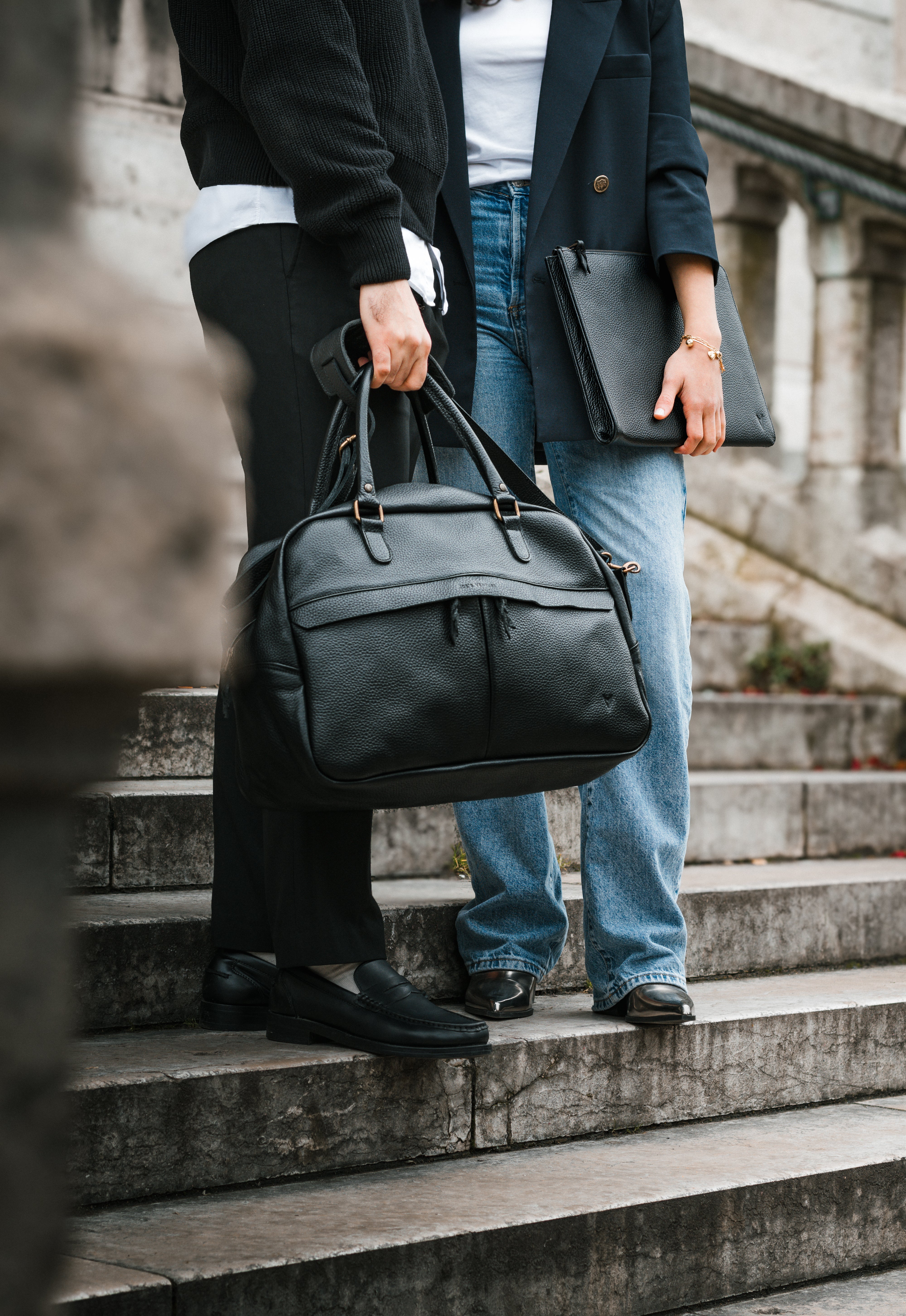 Carry Your Work in Style: The Eclipse Pebbled Laptop Sleeve