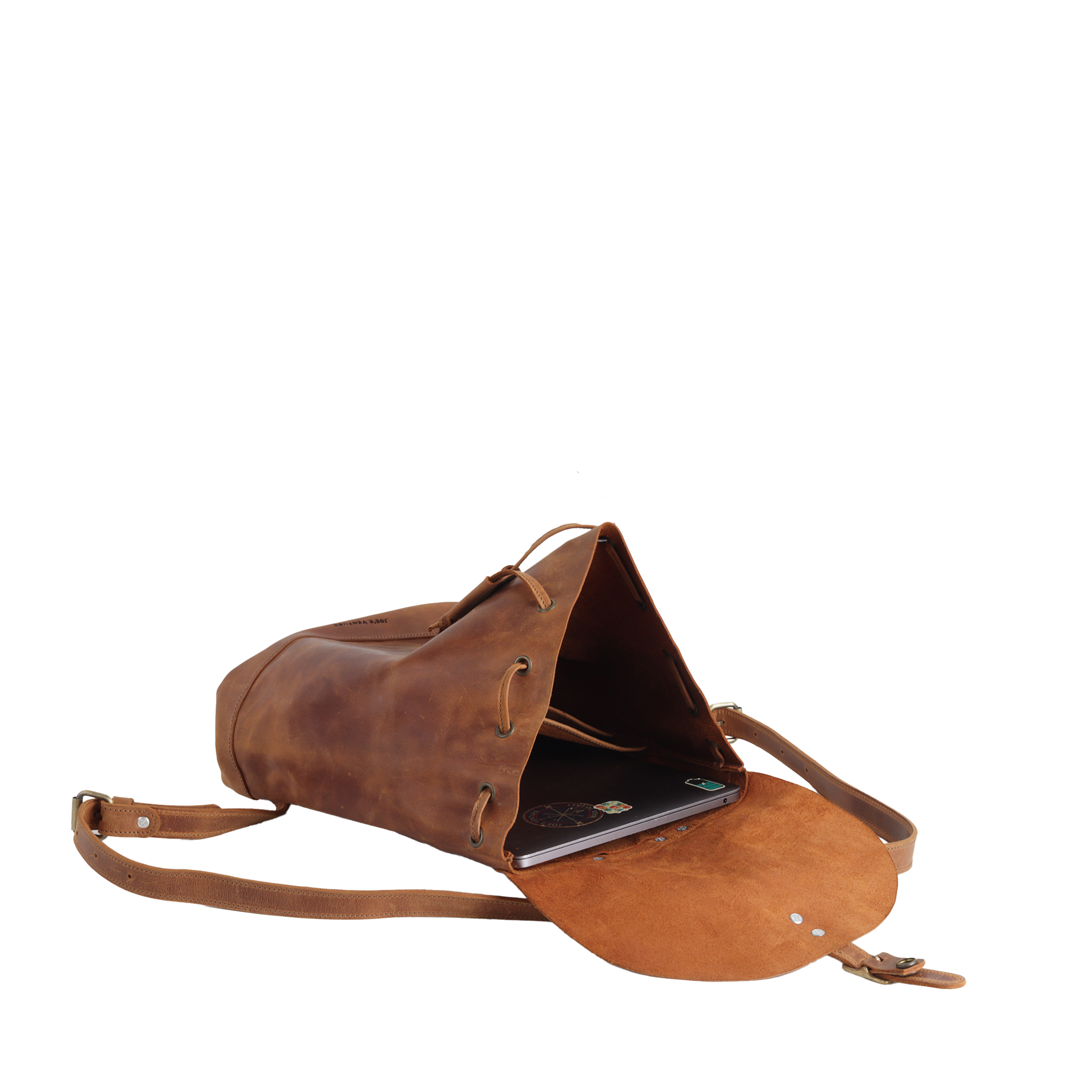 The "Seville" handcrafted leather backpack