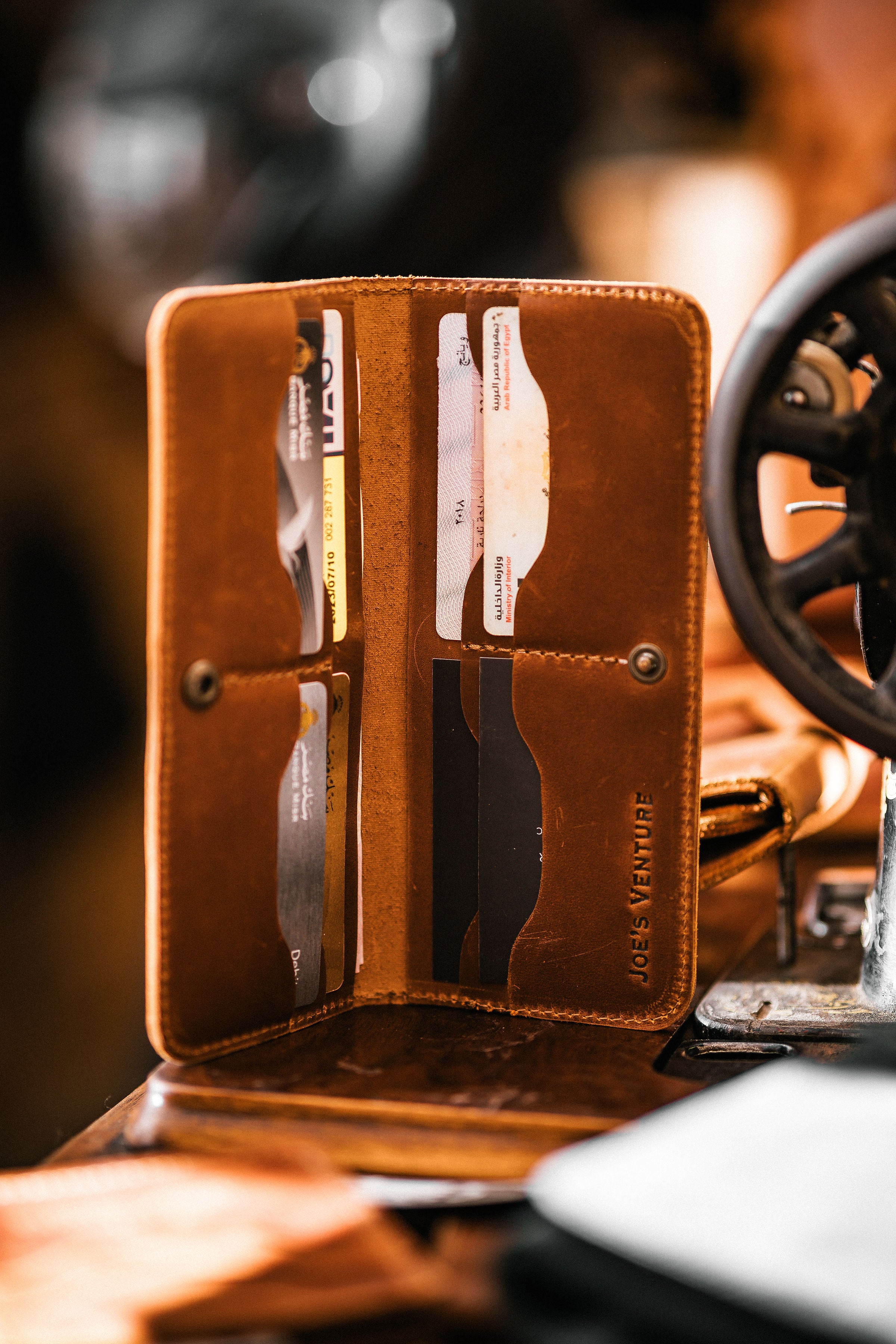 No.1 Vintage Leather Long Wallet