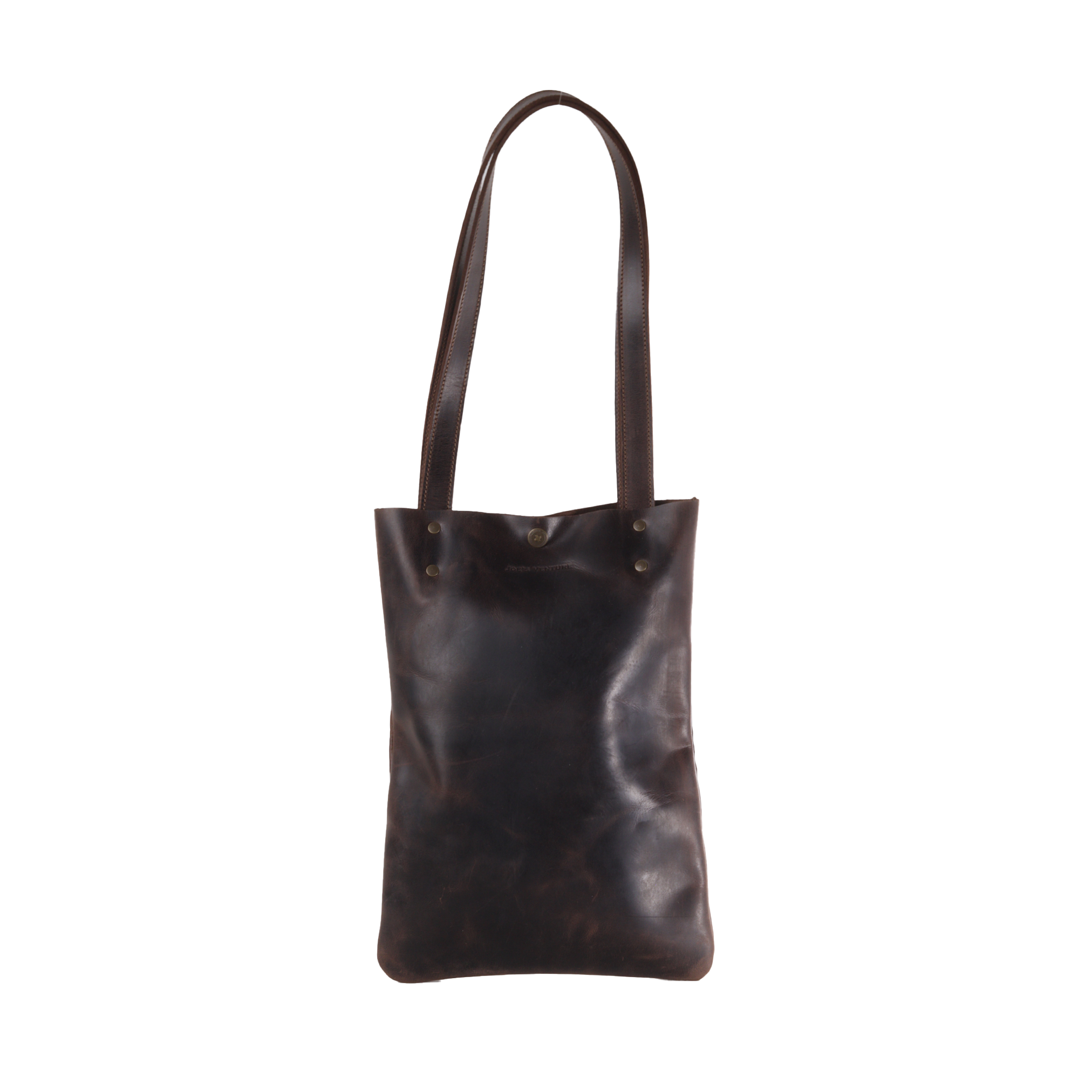 The "Cuba" handcrafted leather tote bag