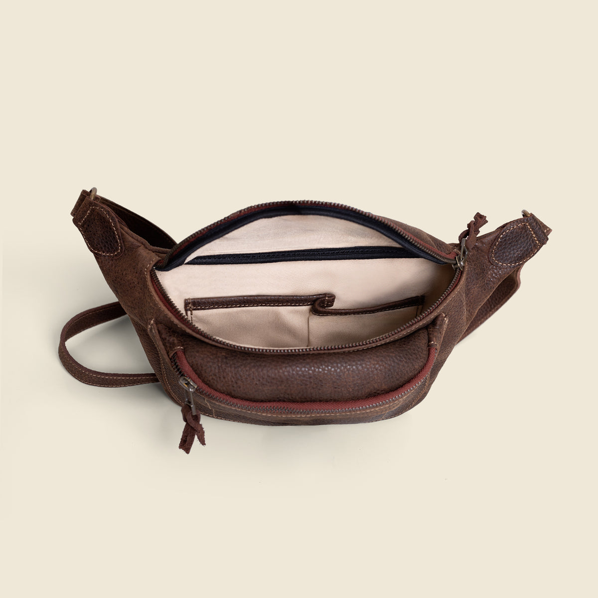 Apex Pebbled Leather Fanny Pack
