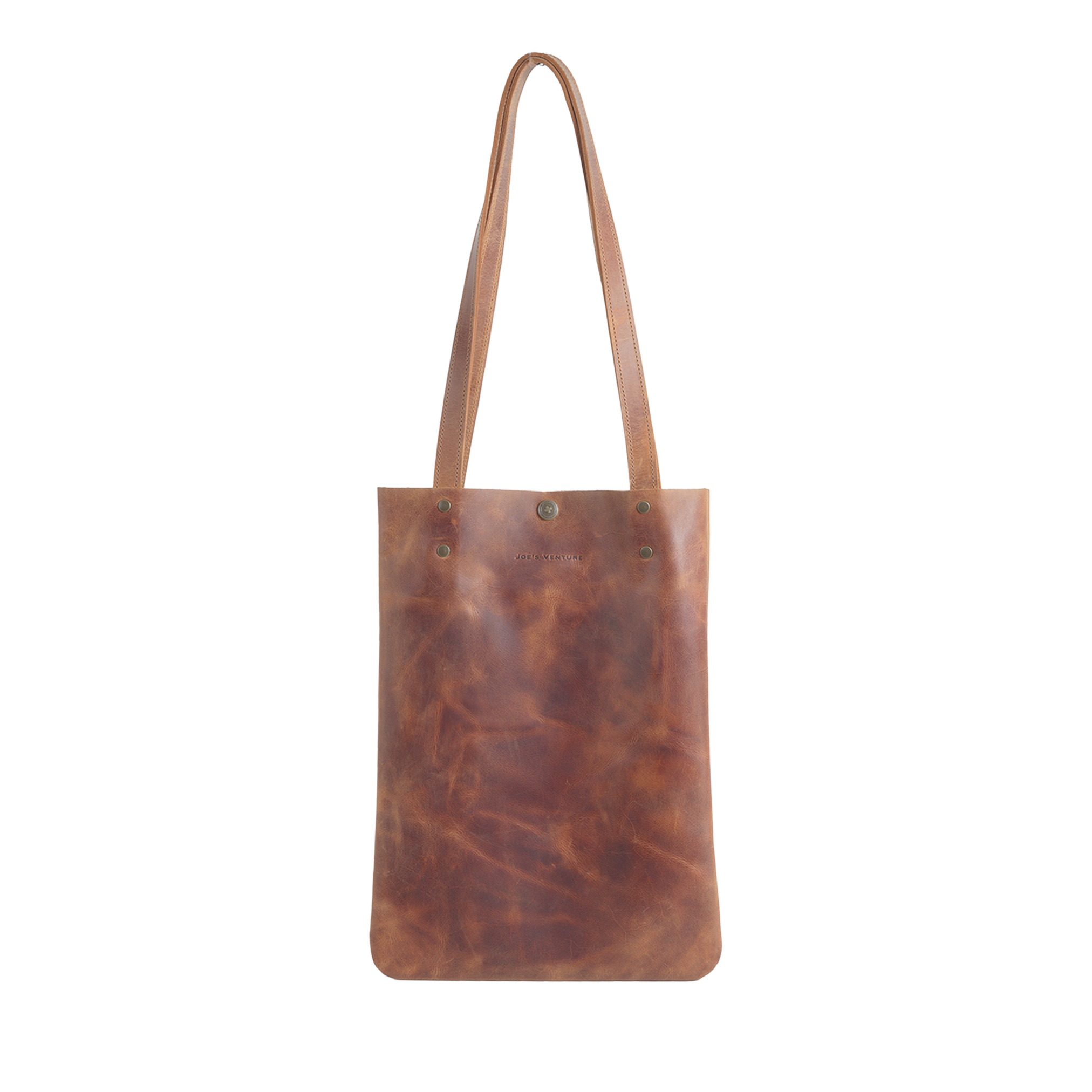 The "Cuba" handcrafted leather tote bag