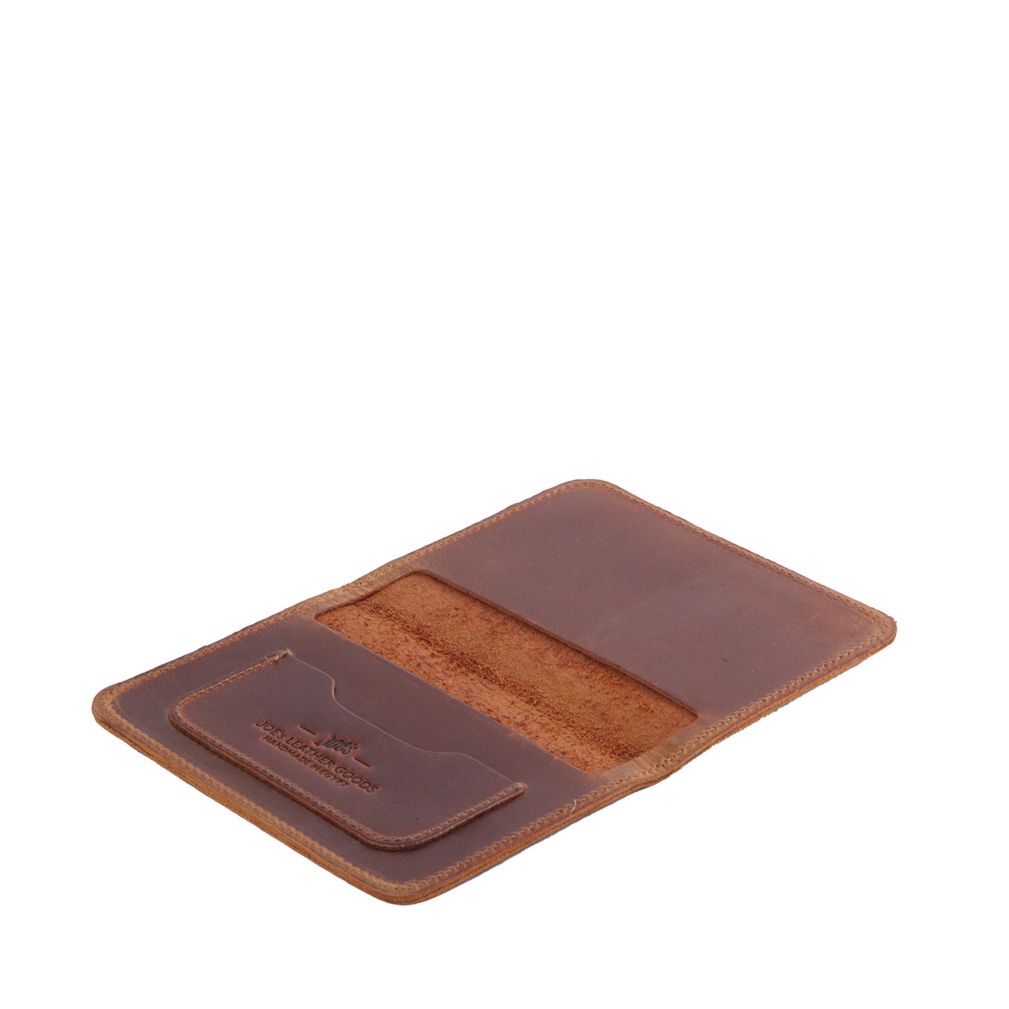 Handcrafted Leather Passport Cover - Travel Essentials