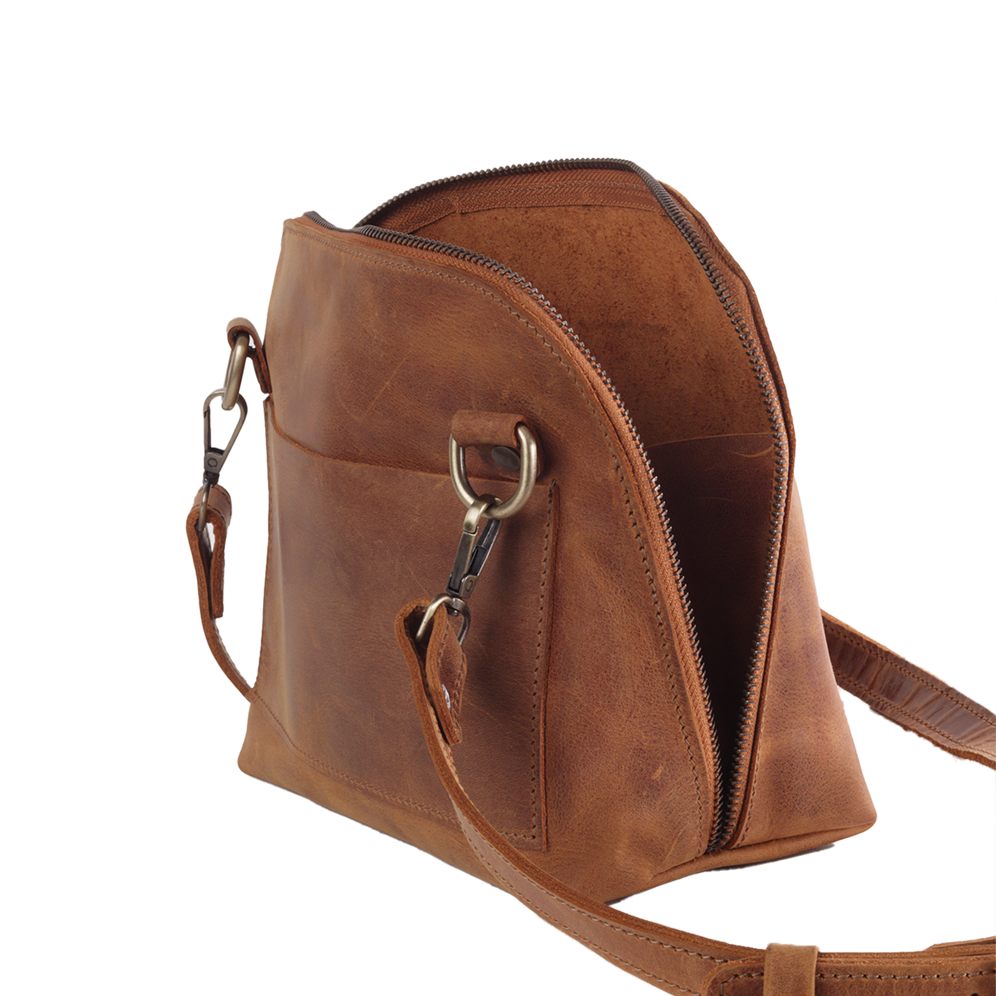 The "Siena" handcrafted leather bag