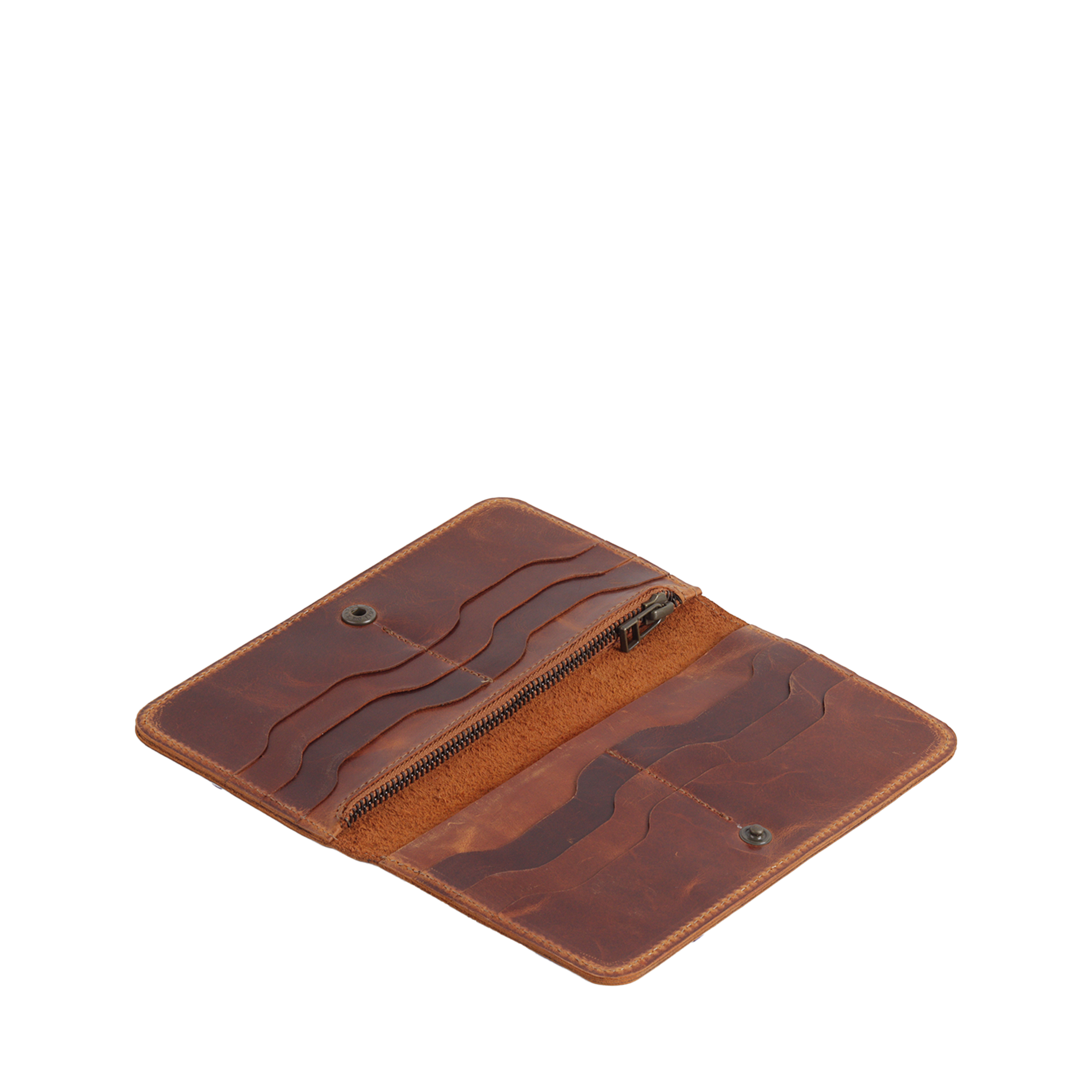 No.2 Vintage Leather Long Wallet