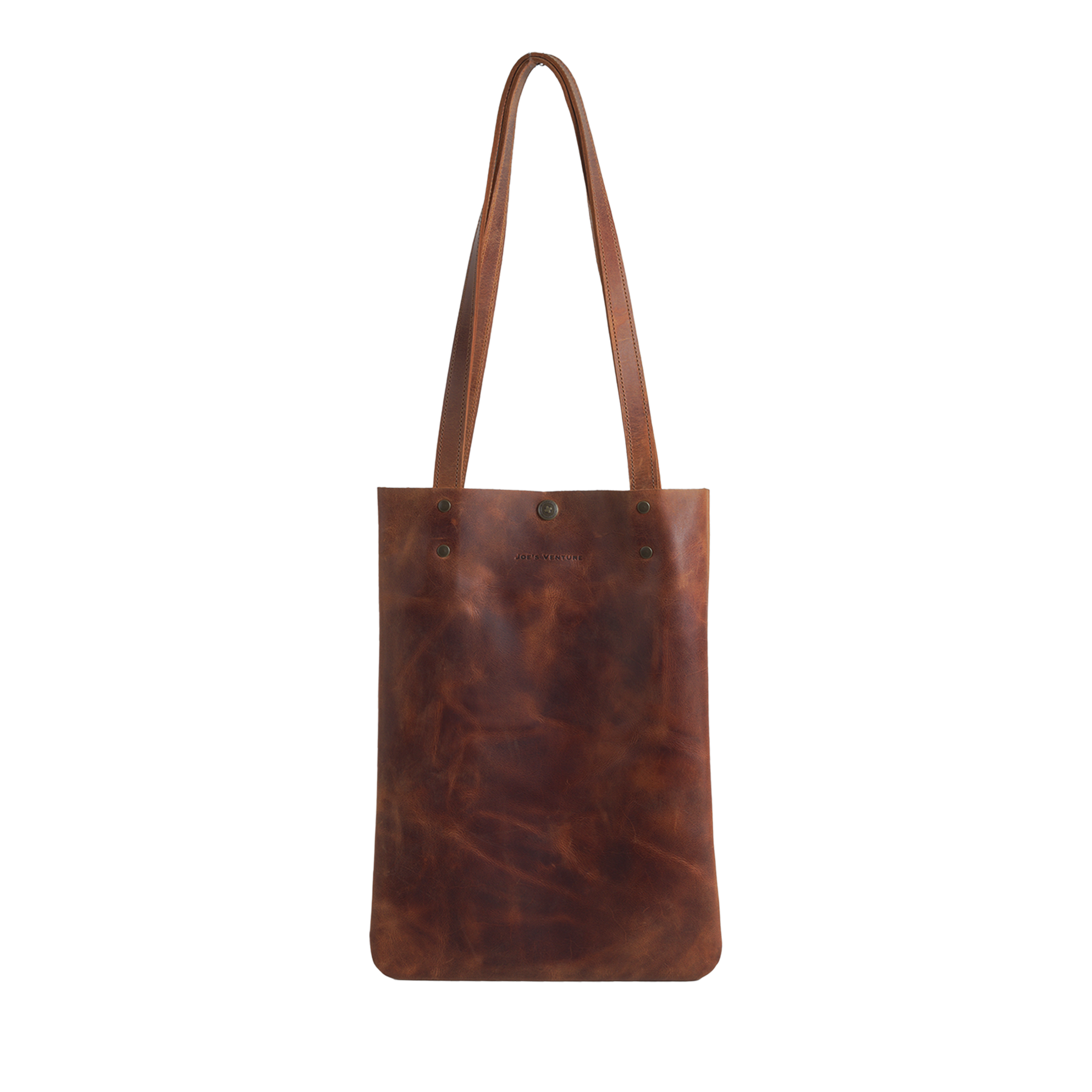 The "Cuba" handcrafted leather tote bag
