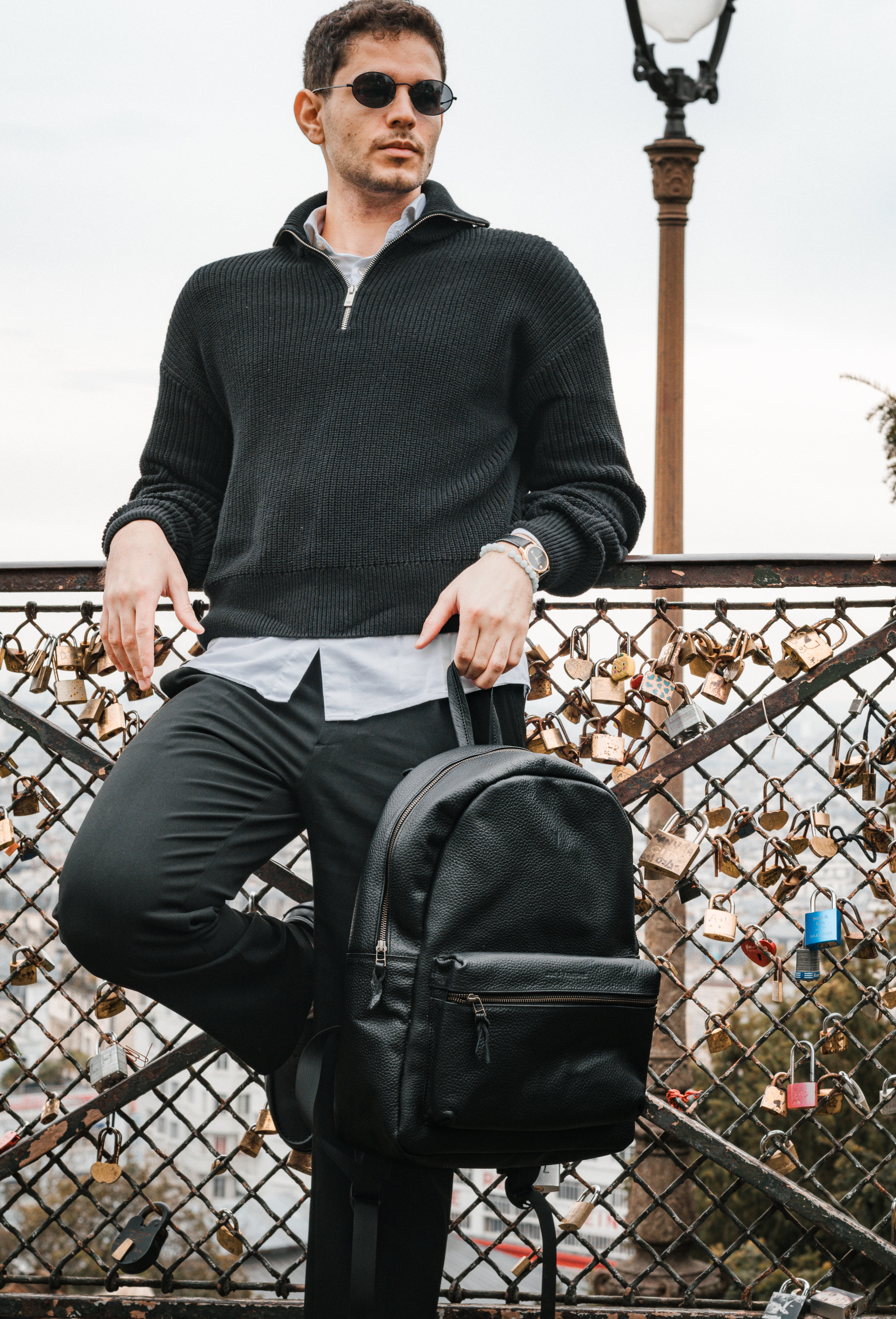 Eclipse Pebbled College Backpack