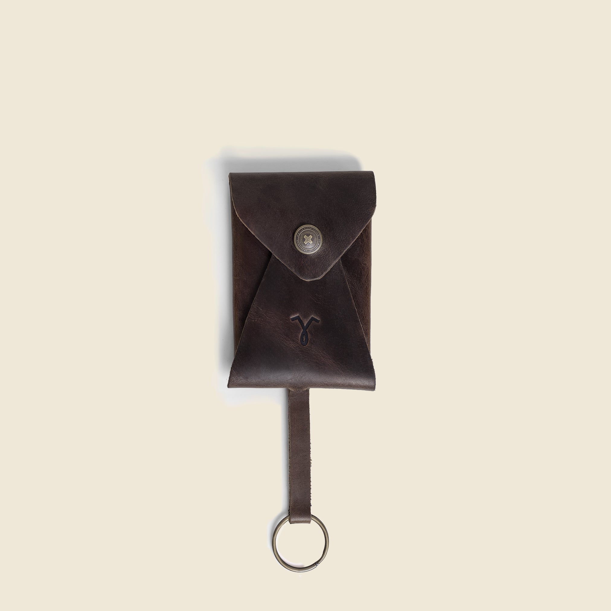 Full-Grain Leather Key Pouch