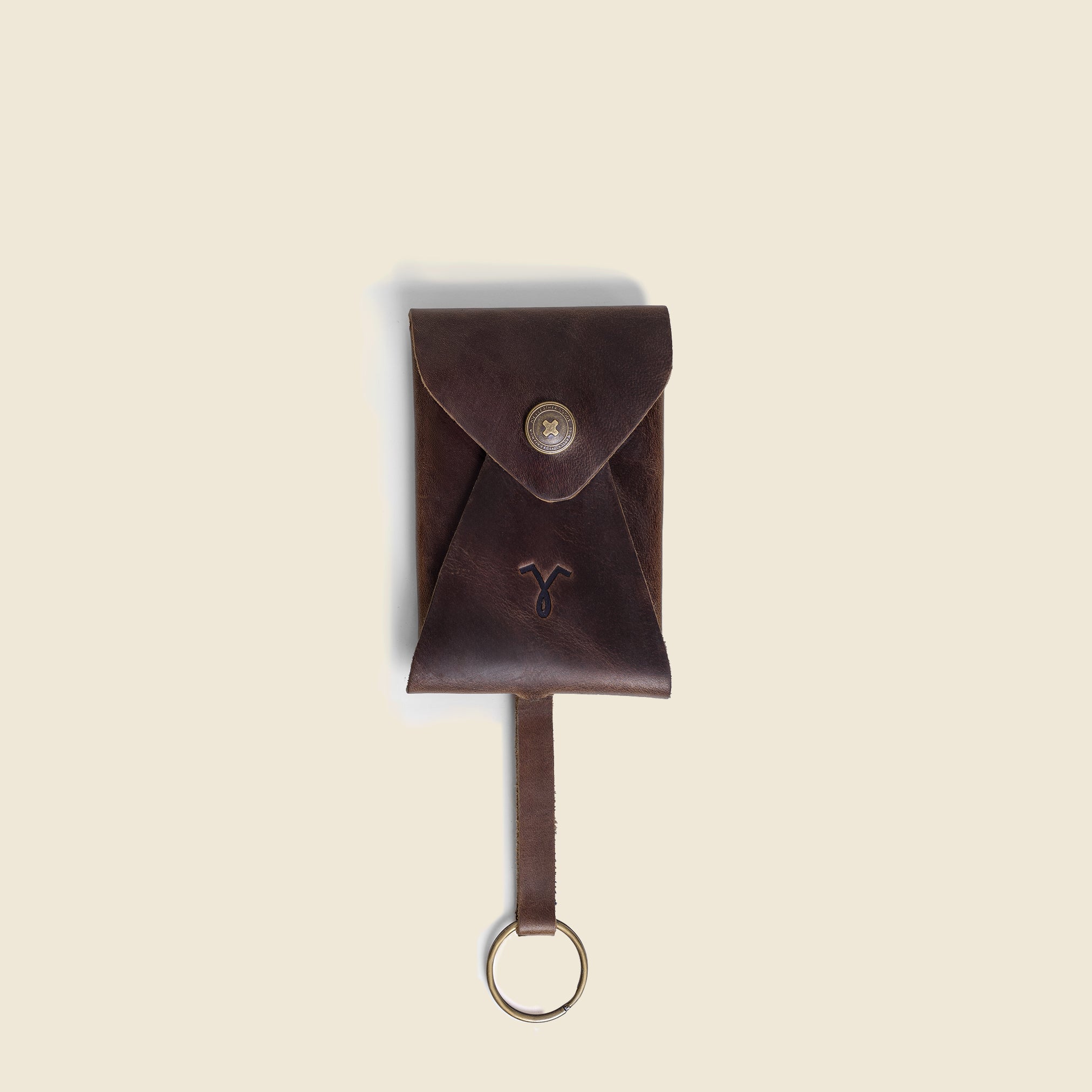 Full-Grain Leather Key Pouch