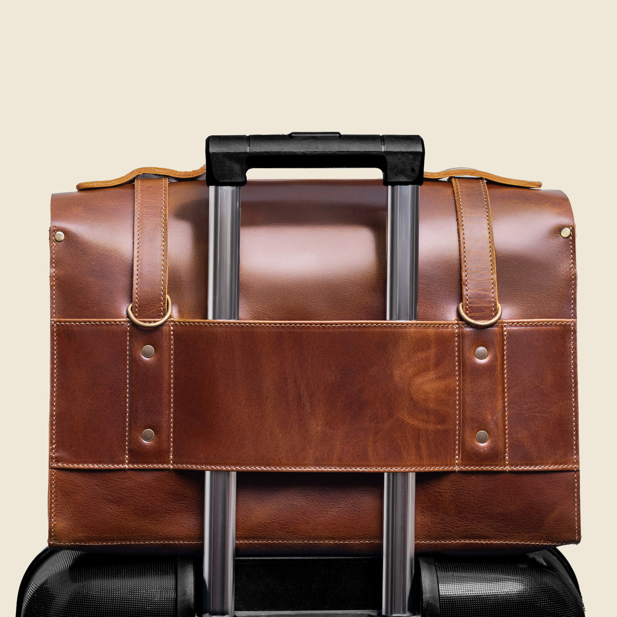 The "Vancouver" Handcrafted Leather Vintage Laptop Messenger Bag