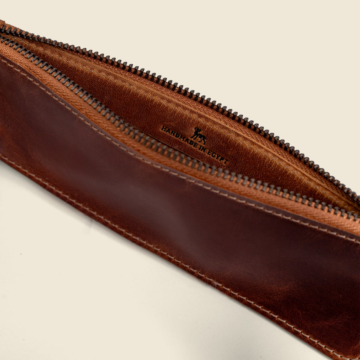 Handcrafted Vintage Leather Pencil Case