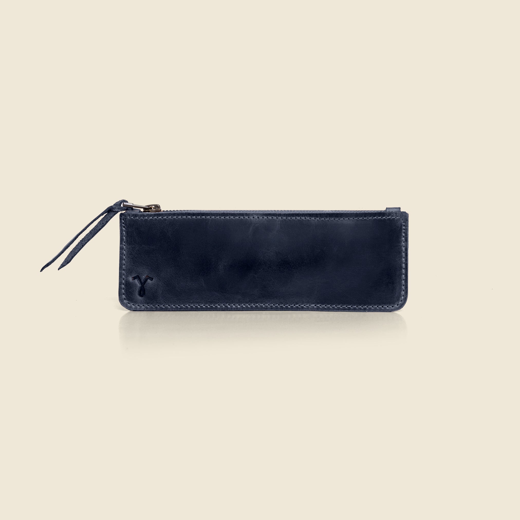Handcrafted Vintage Leather Pencil Case