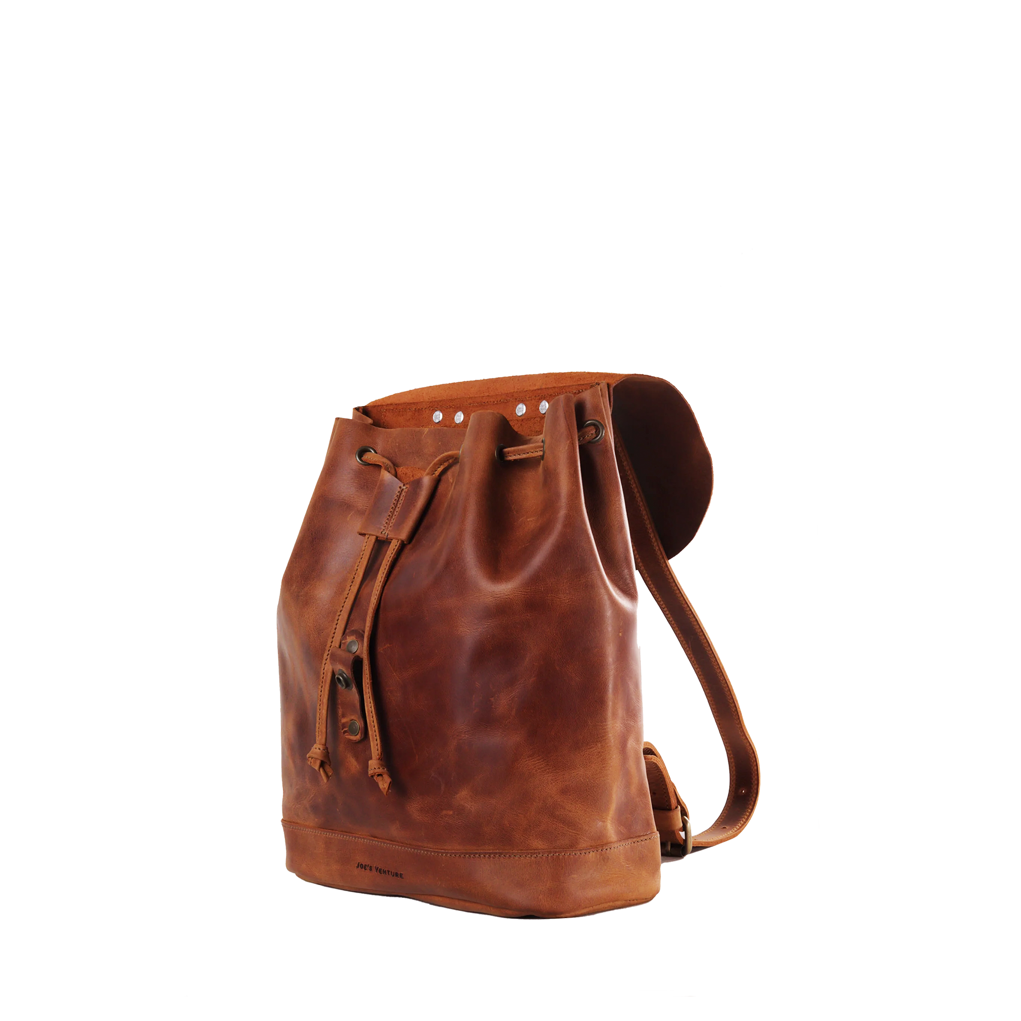 The "Seville" handcrafted leather backpack