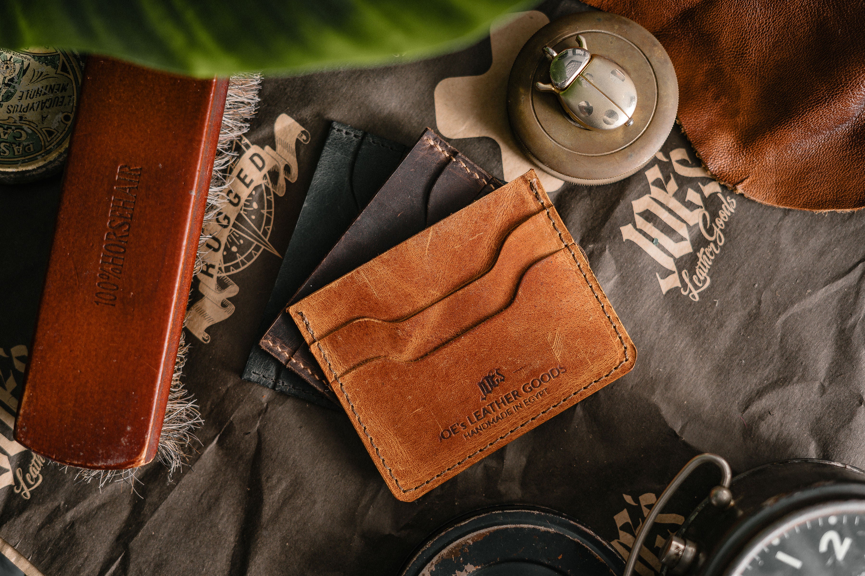 No.2 Vintage Leather Cardholder