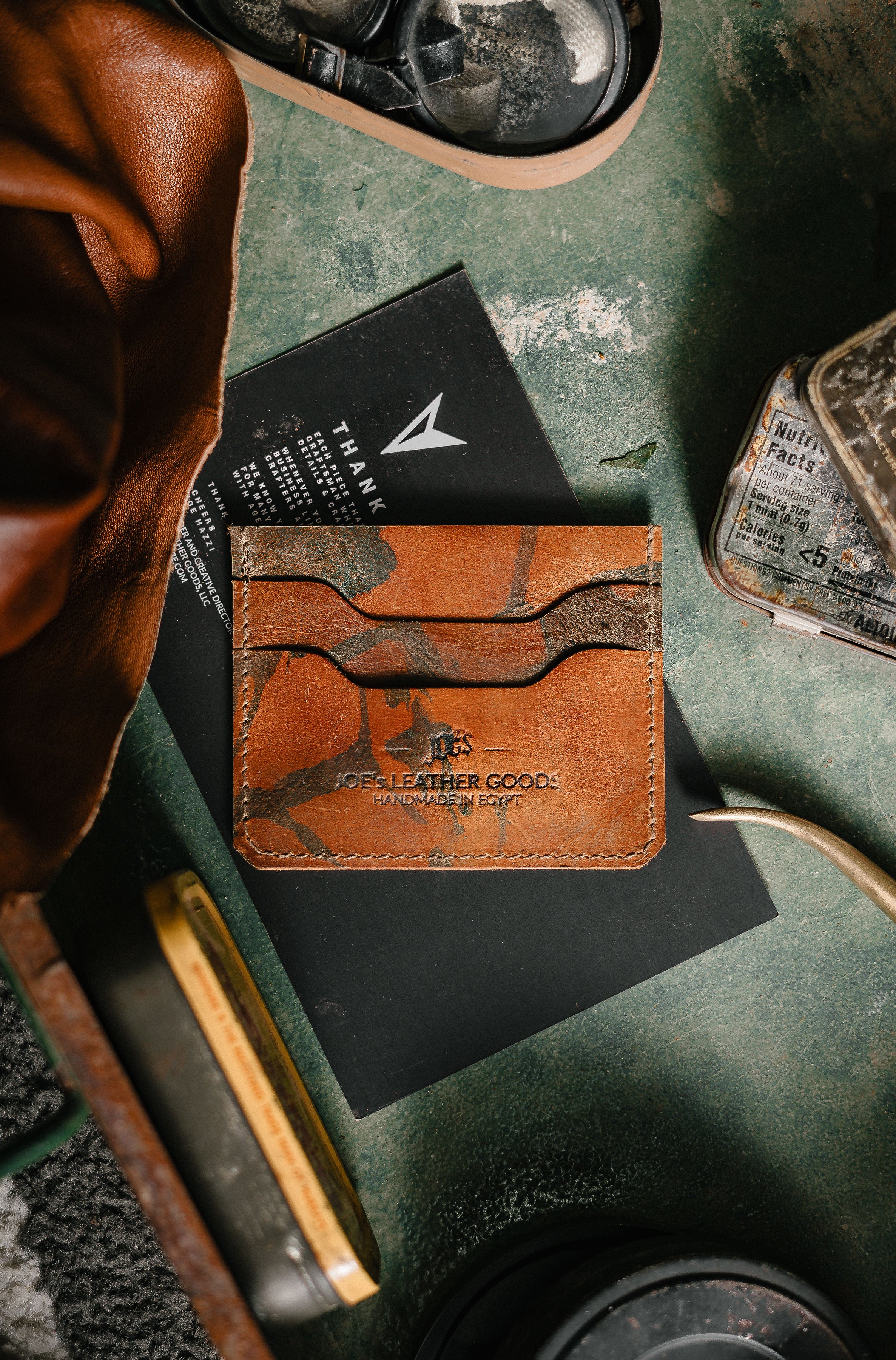 No.2 Vintage Leather Cardholder