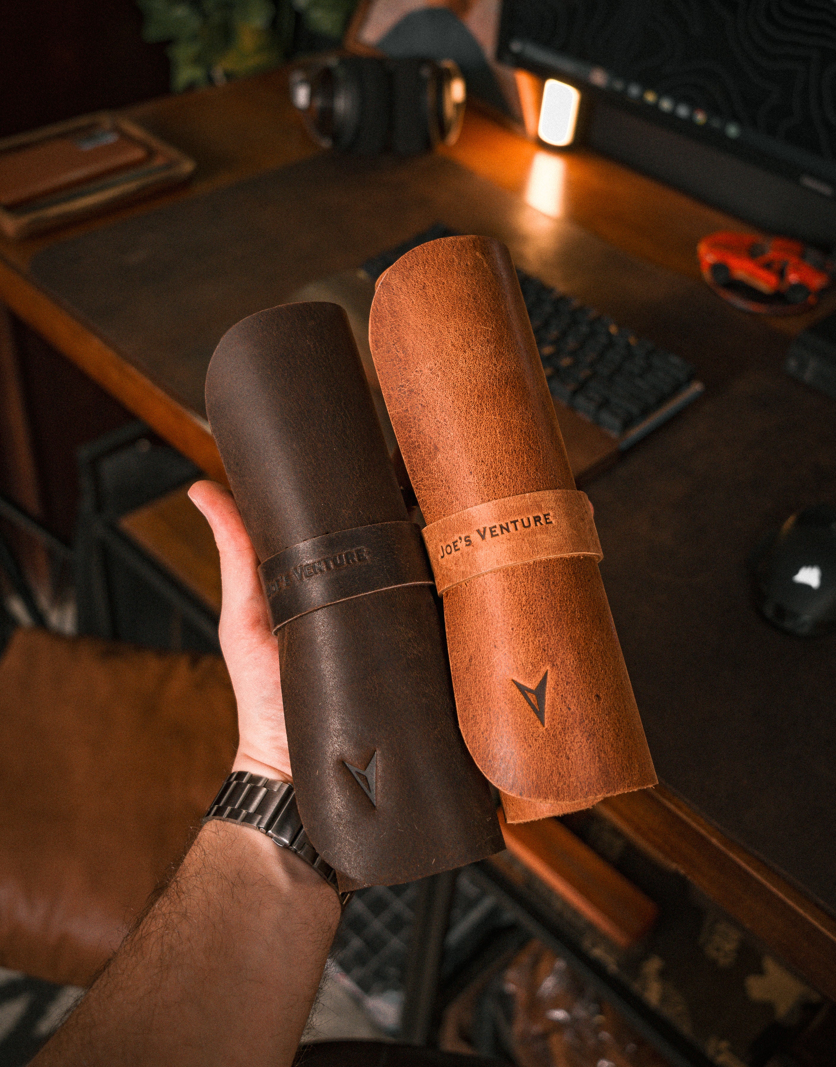 Full-Grain Leather Mouse Pad
