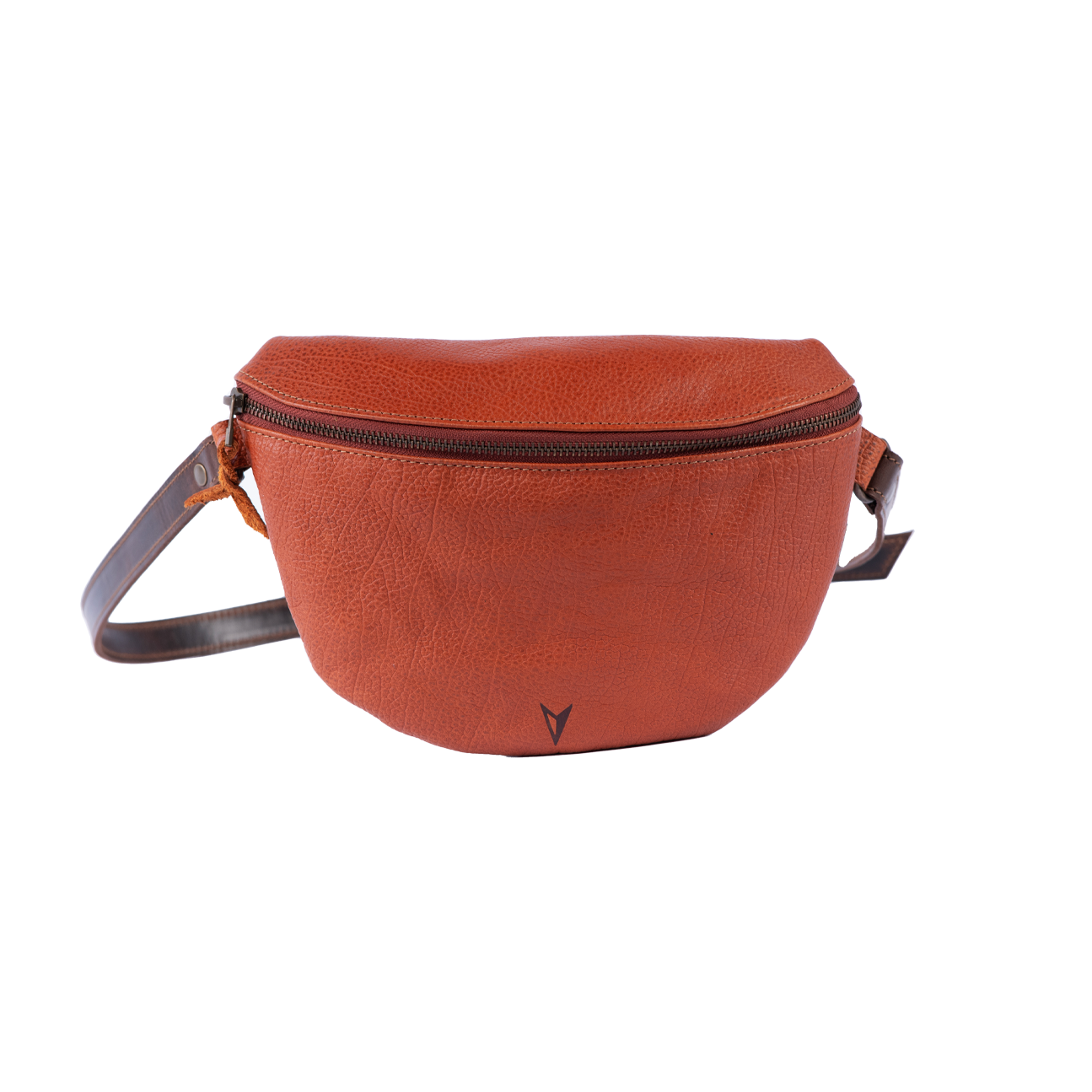 Full Grain Pebbled Leather Waist Bag