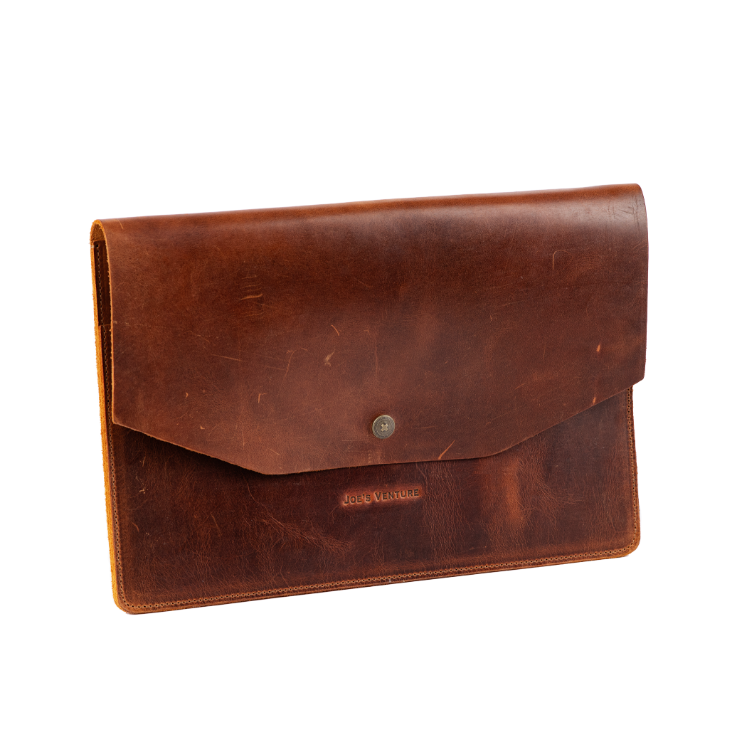 Handcrafted Leather Macbook Laptop Sleeve