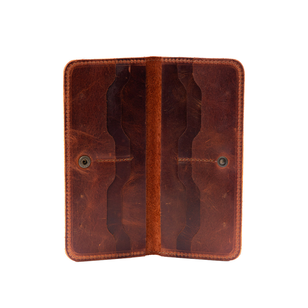 No.1 Vintage Leather Long Wallet