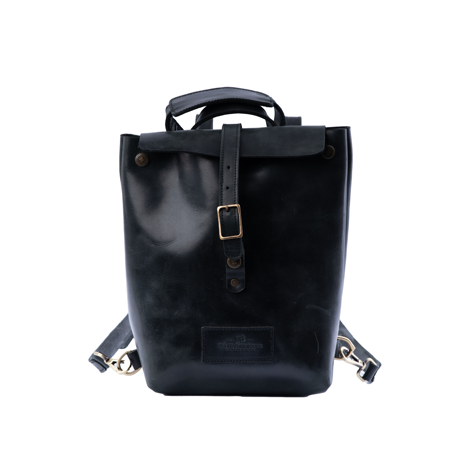 The "Paros" Convertible Handcrafted Leather Adventure Backpack