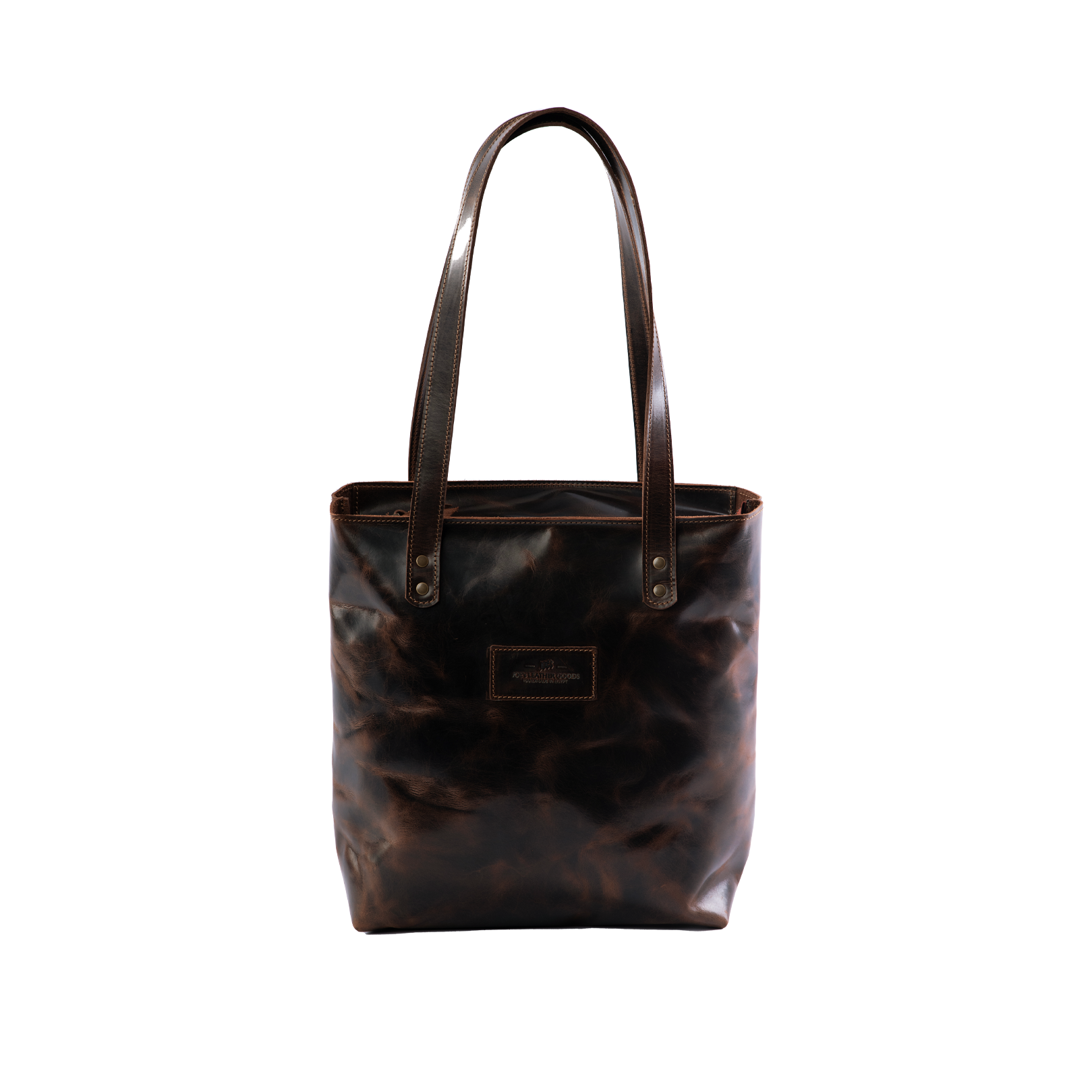 The "Giza" Leather Handcrafted Tote Bag