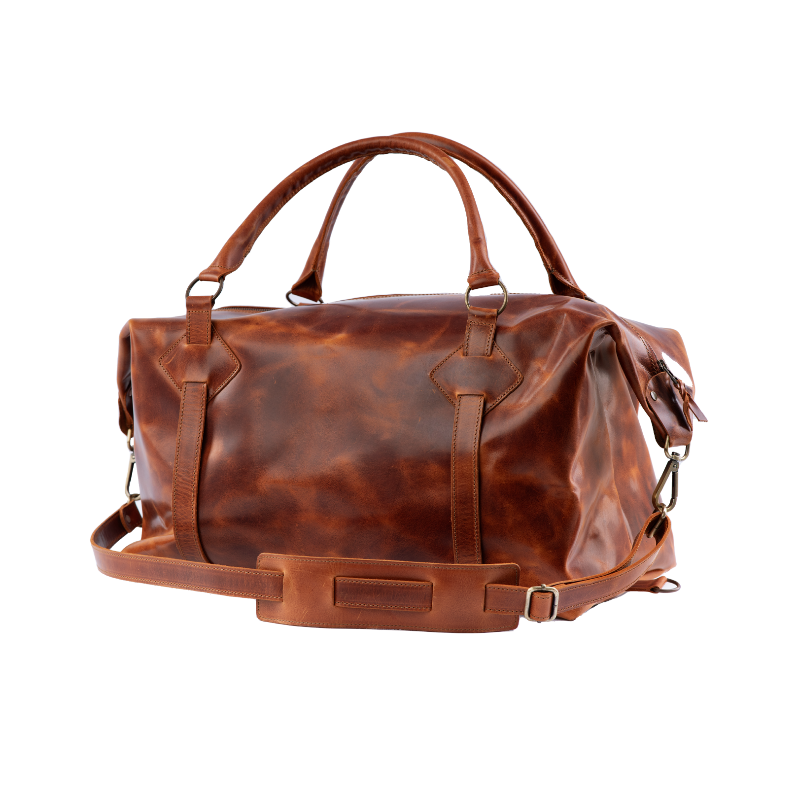 The "Himalaya" Handcrafted Leather Adventure Duffle