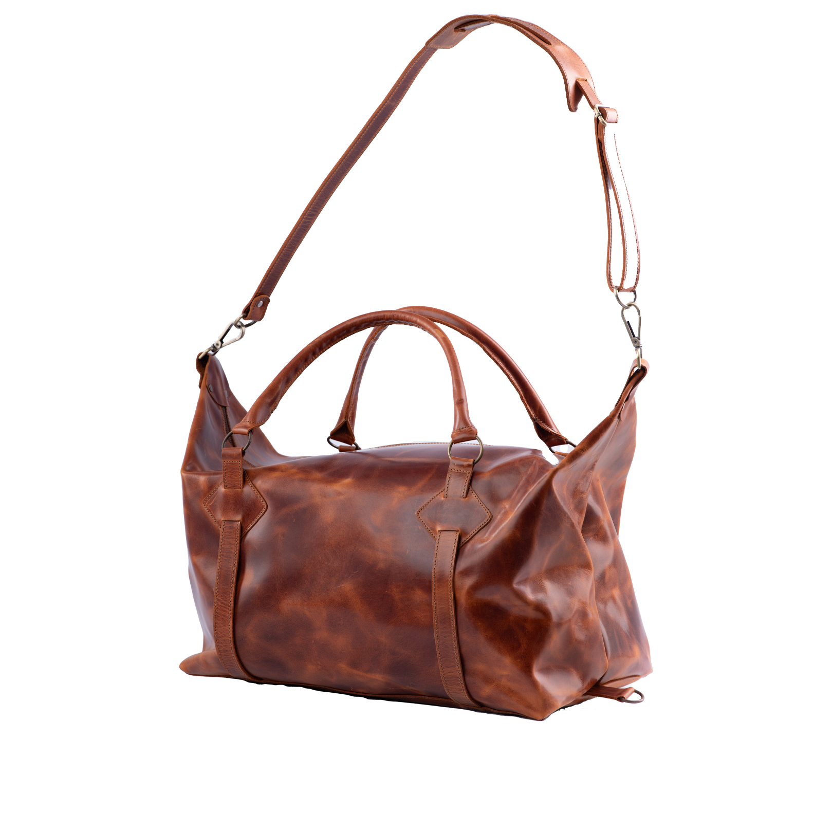 The "Himalaya" Handcrafted Leather Adventure Duffle