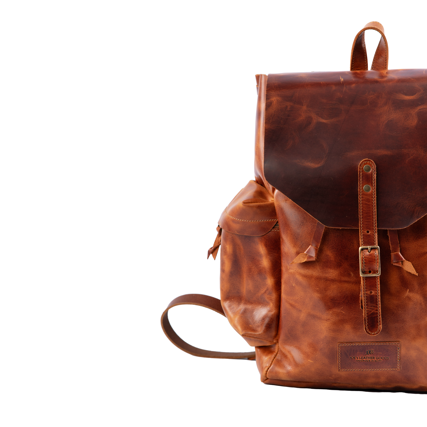 "The Pyrenees" Handcrafted Leather Adventure Laptop Backpack