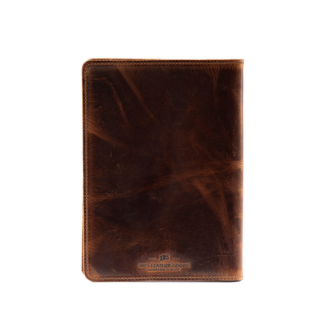 Handcrafted A5 Analog Leather Notebook Cover