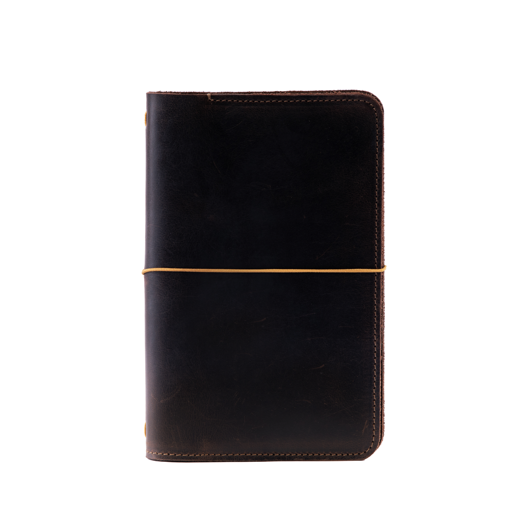 Handcrafted Leather Travelers Notebook Pro Journal