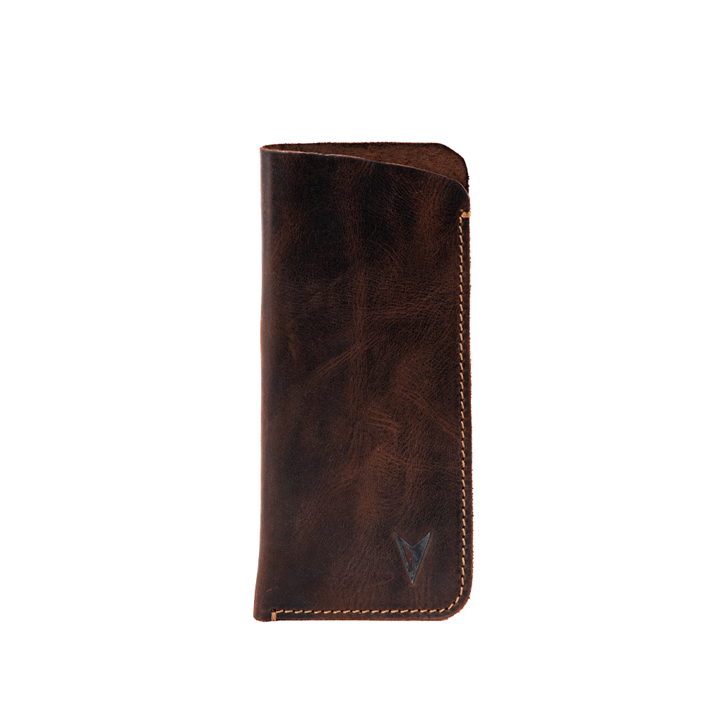 Handcrafted Leather Shades Cover - EDC Essentials