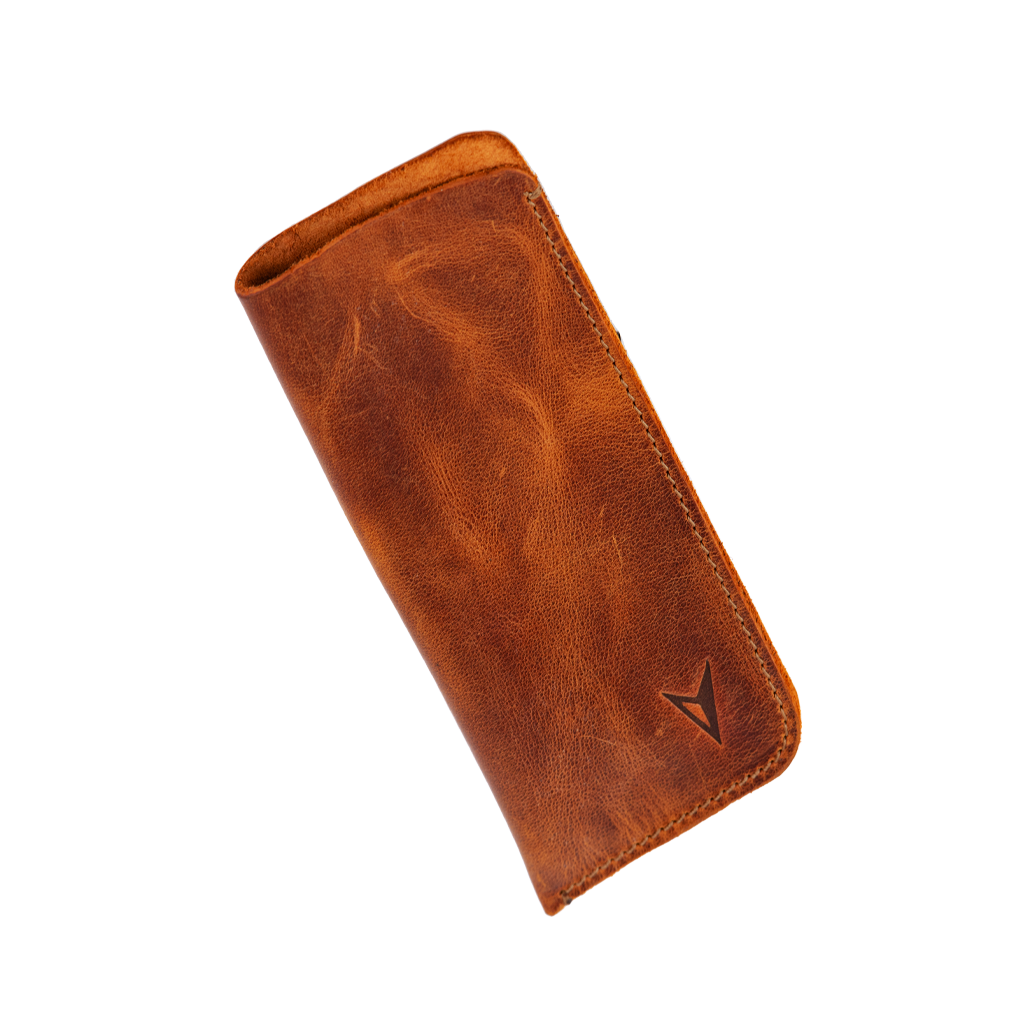 Handcrafted Leather Shades Cover - EDC Essentials