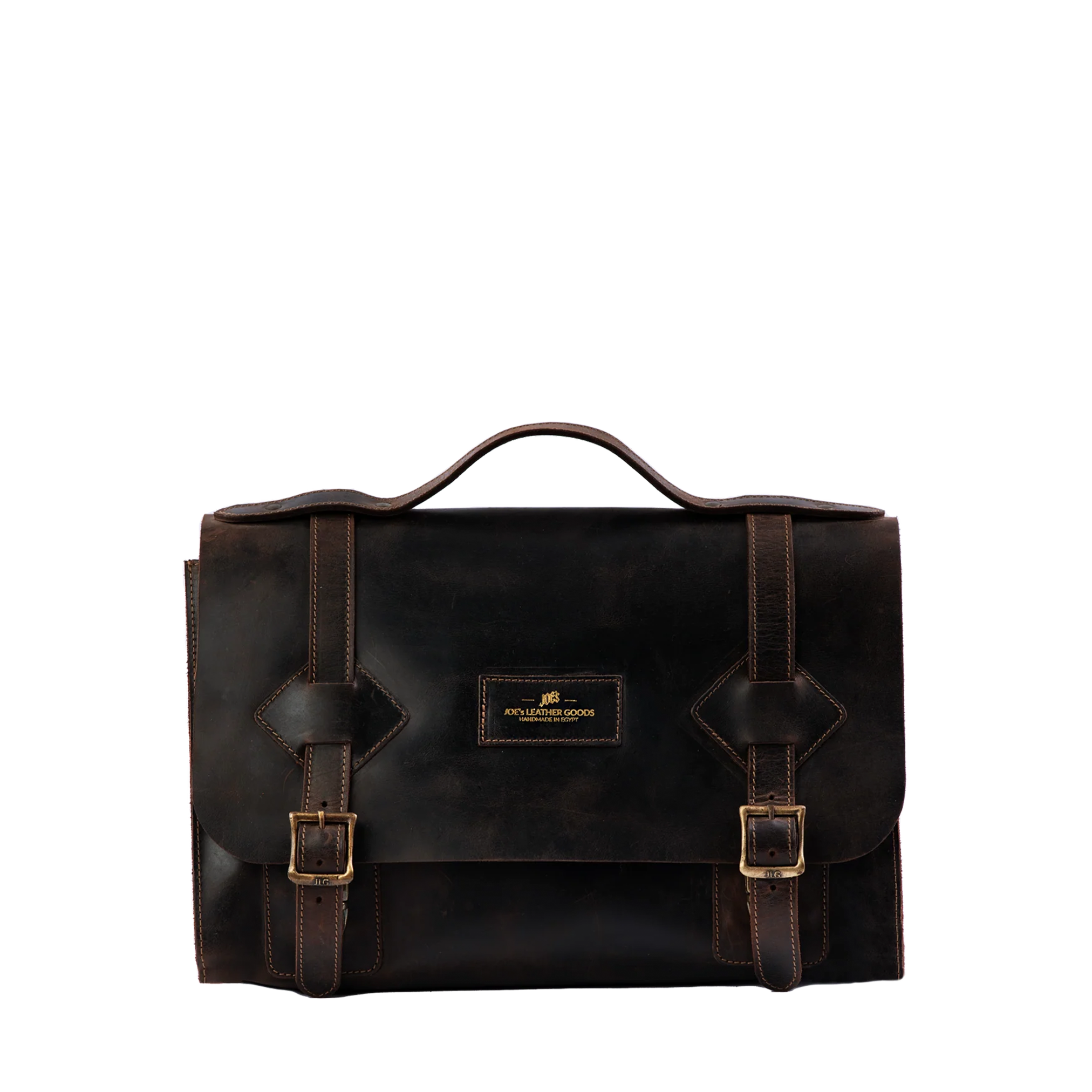 The "Vancouver" Handcrafted Leather Vintage Laptop Messenger Bag