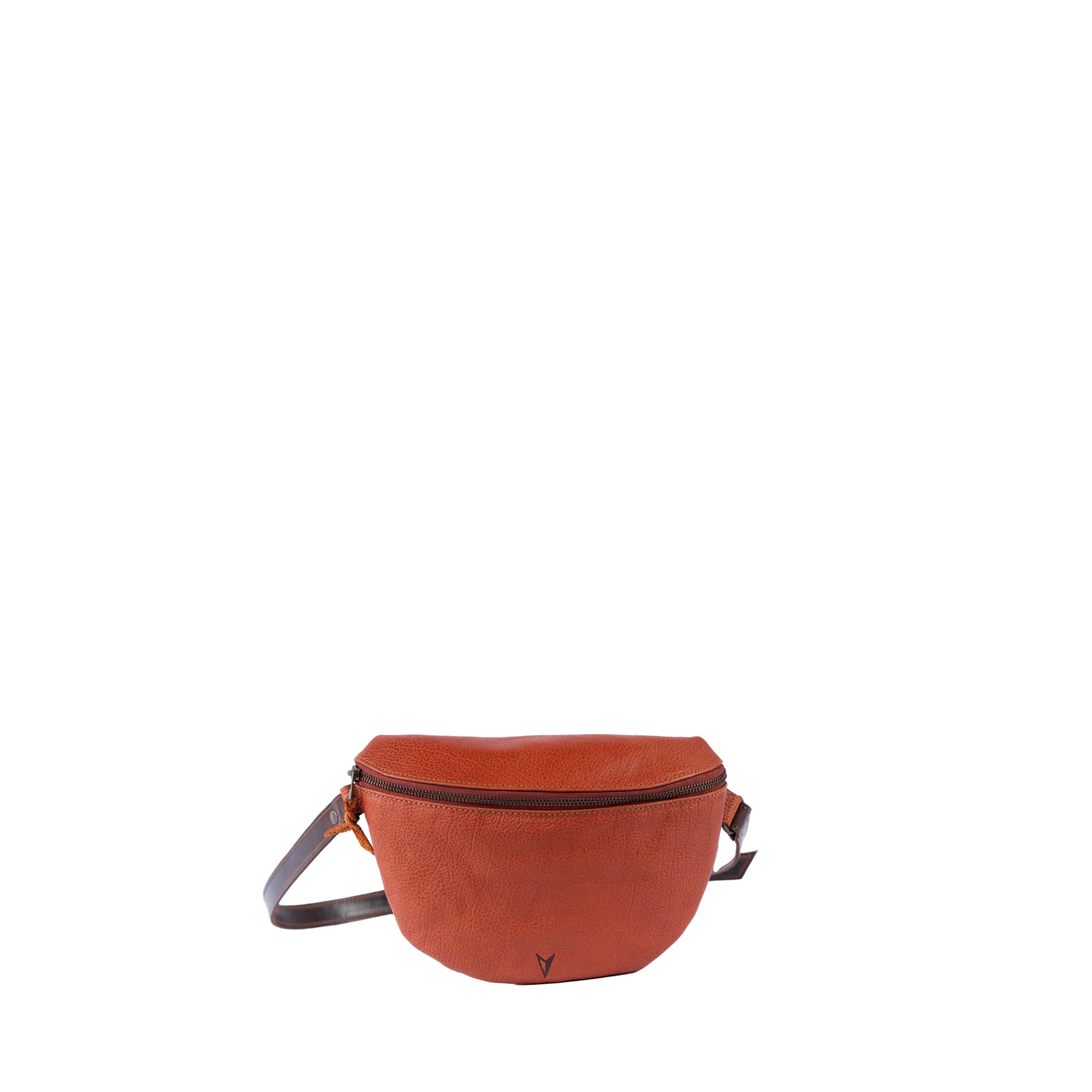 Full Grain Pebbled Leather Waist Bag