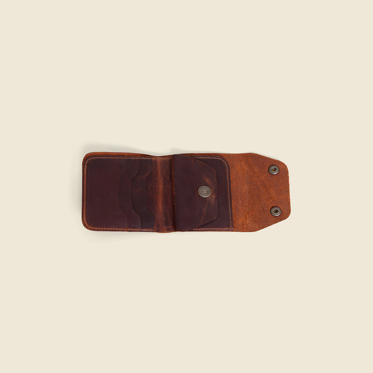 The Handcrafted Leather Clipper Fold Wallet