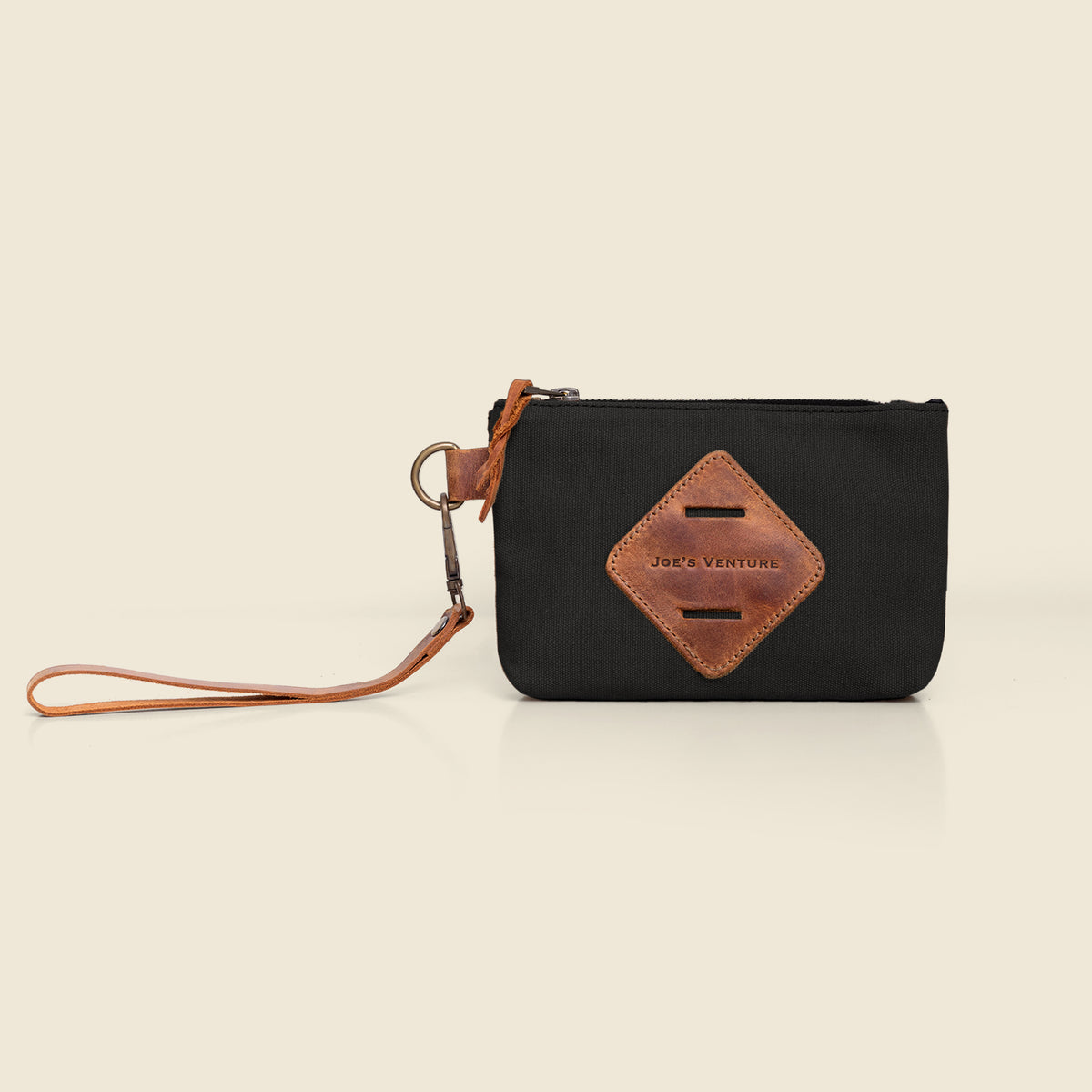 Vintage Handcrafted Waxed-Canvas EDC Pouch