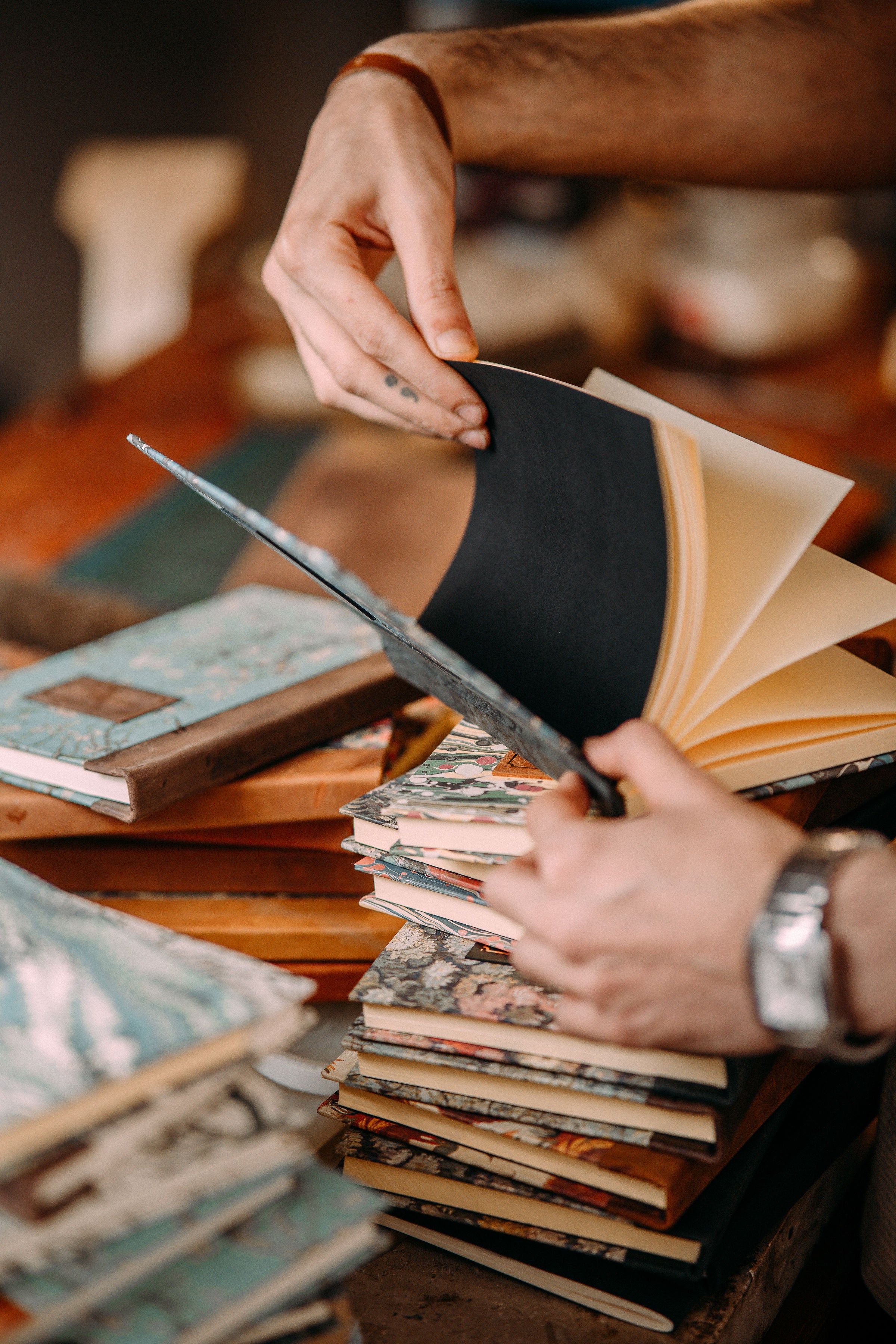 Assorted "Le Pepin" Hardcover Notebook