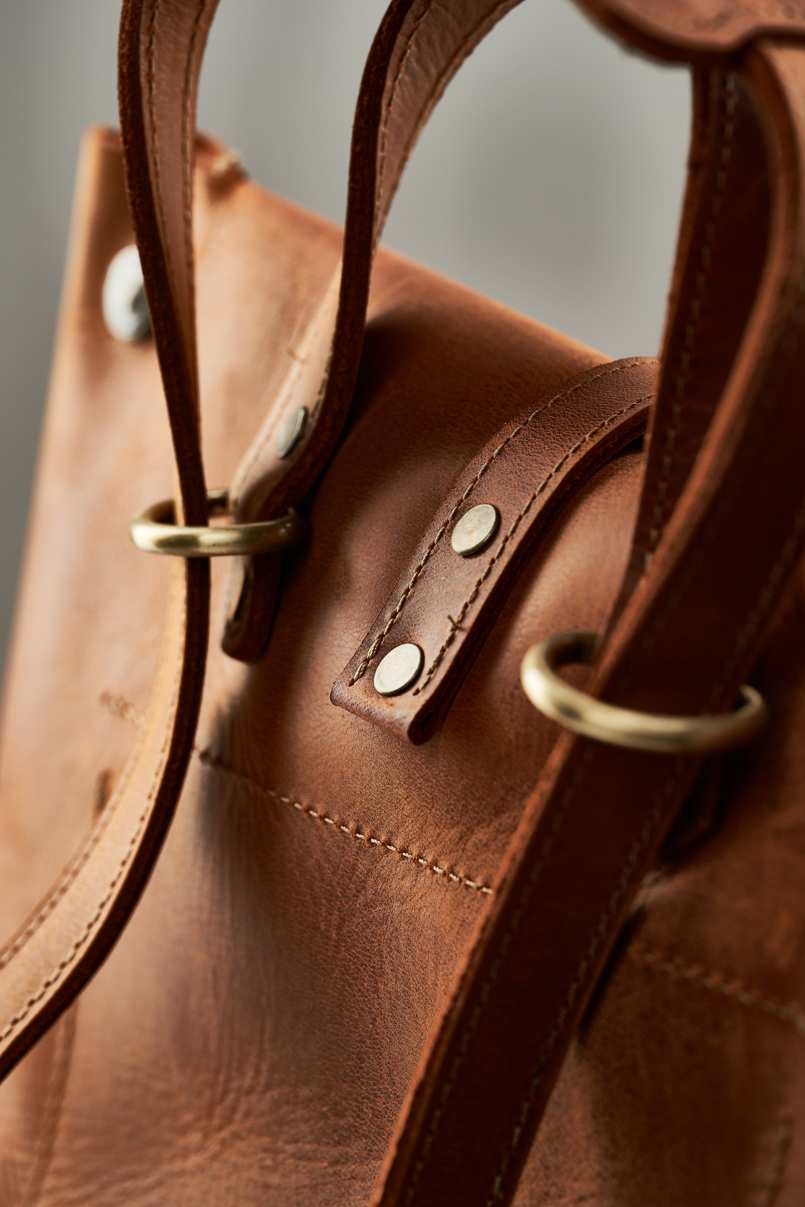 The "Paros" Convertible Handcrafted Leather Adventure Backpack