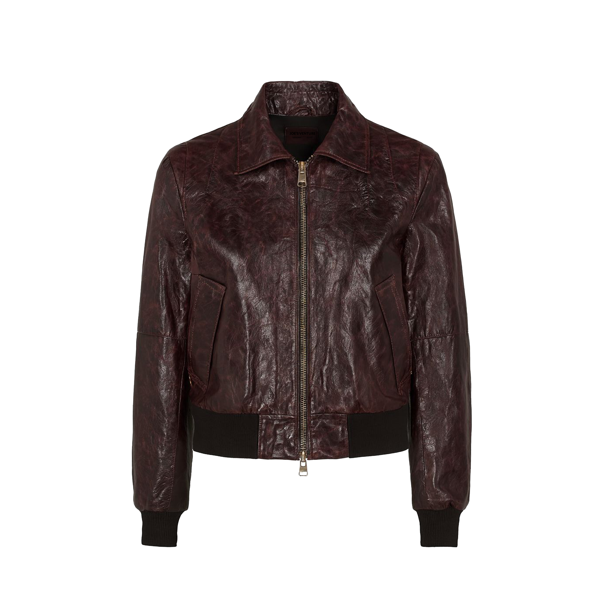 2000 - Purple waxed cow leather