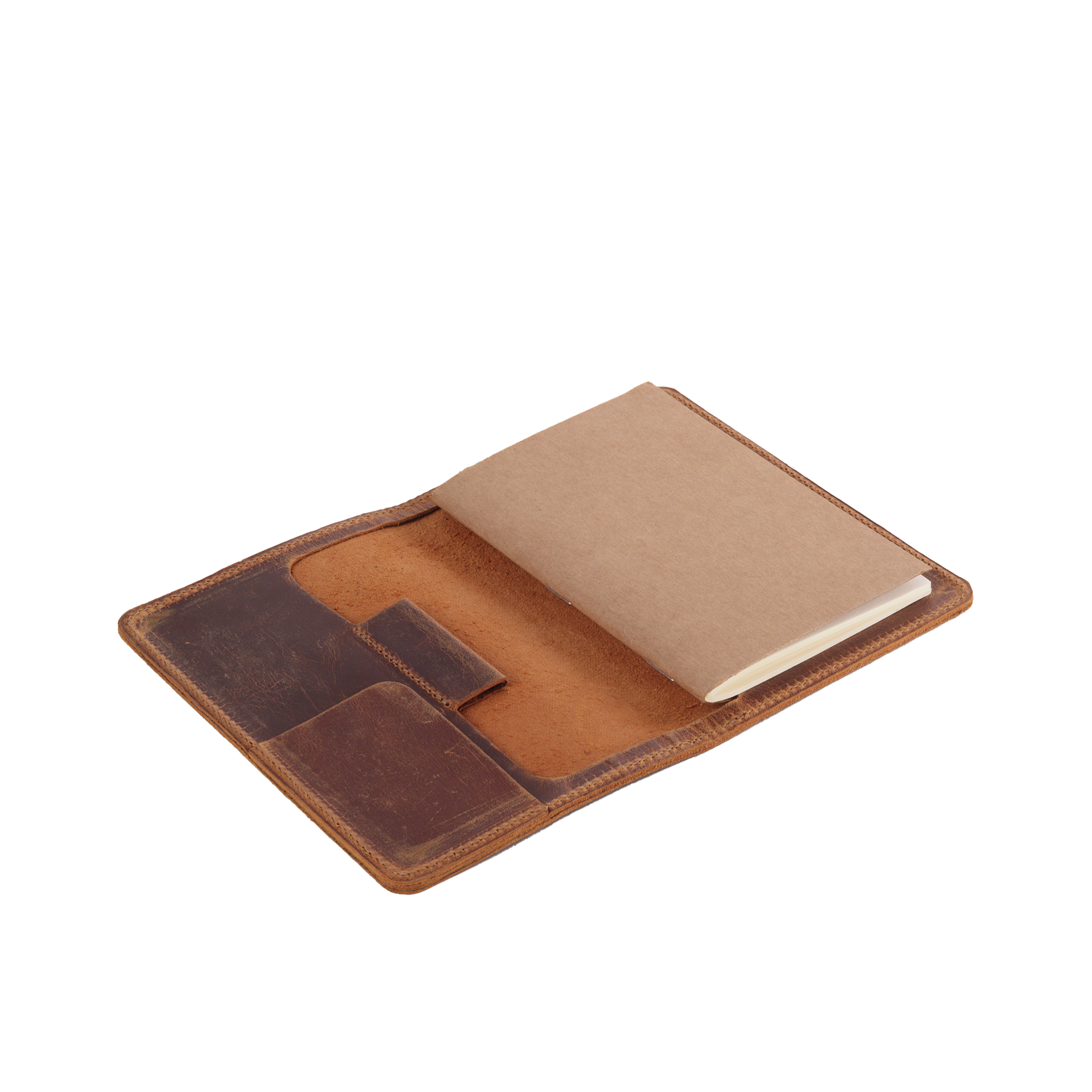The Handcrafted A6 Analog Leather Notebook Cover