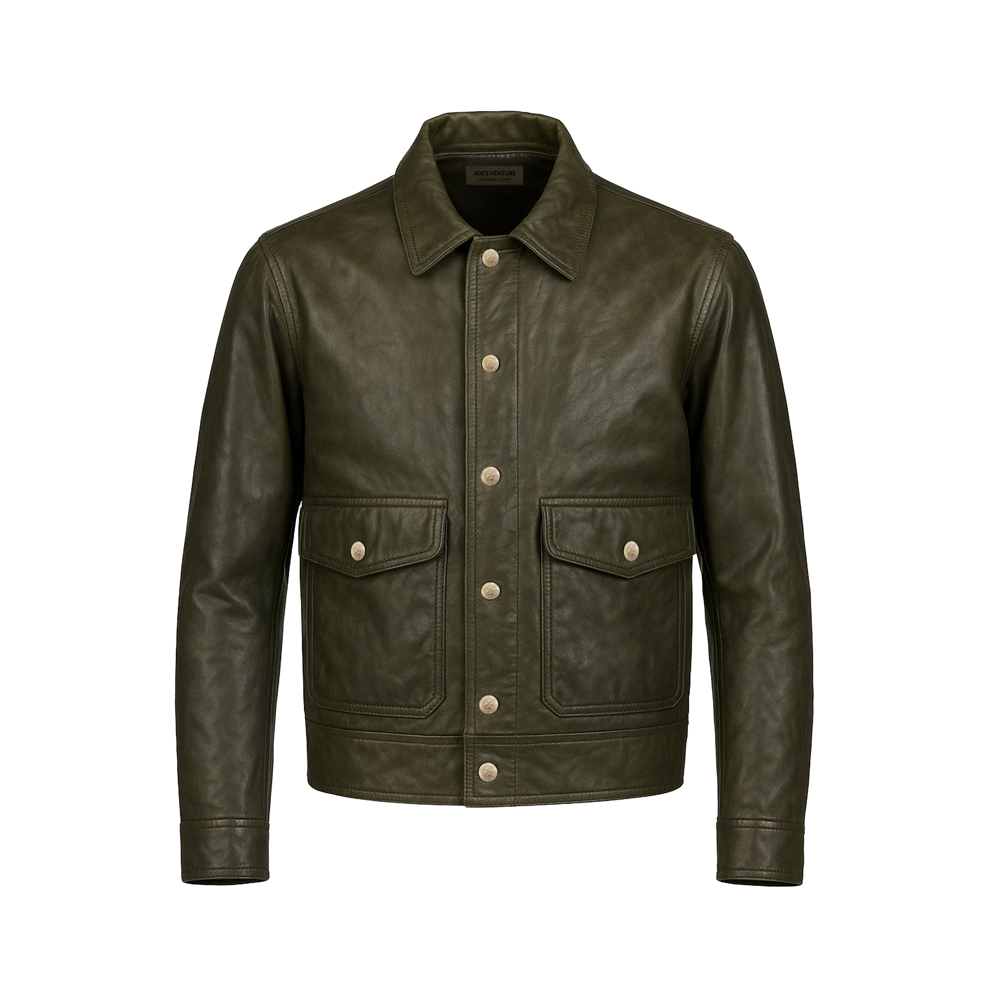 1962- olive oiled buffalo jacket