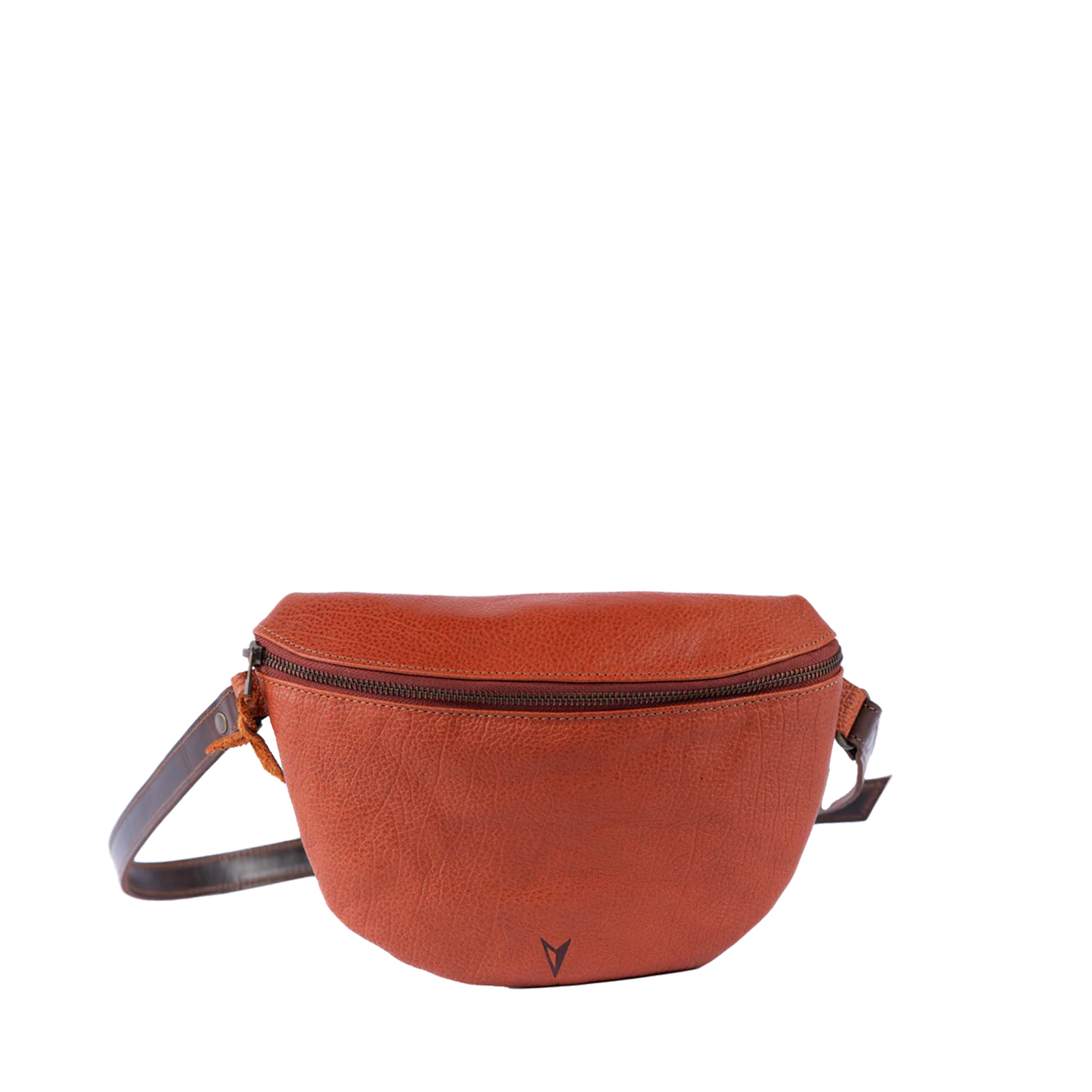 Full Grain Pebbled Leather Waist Bag