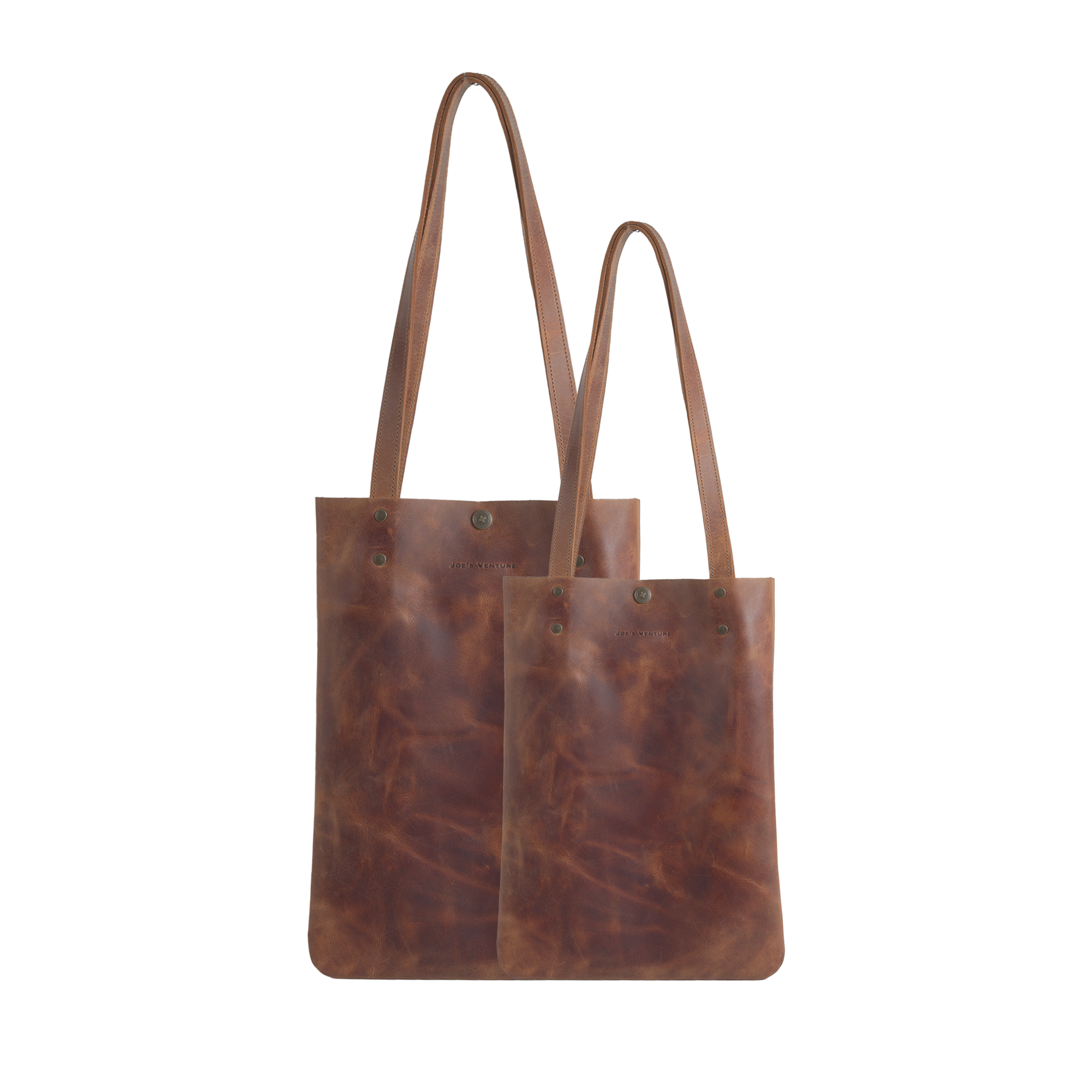 The "Cuba" handcrafted leather tote bag