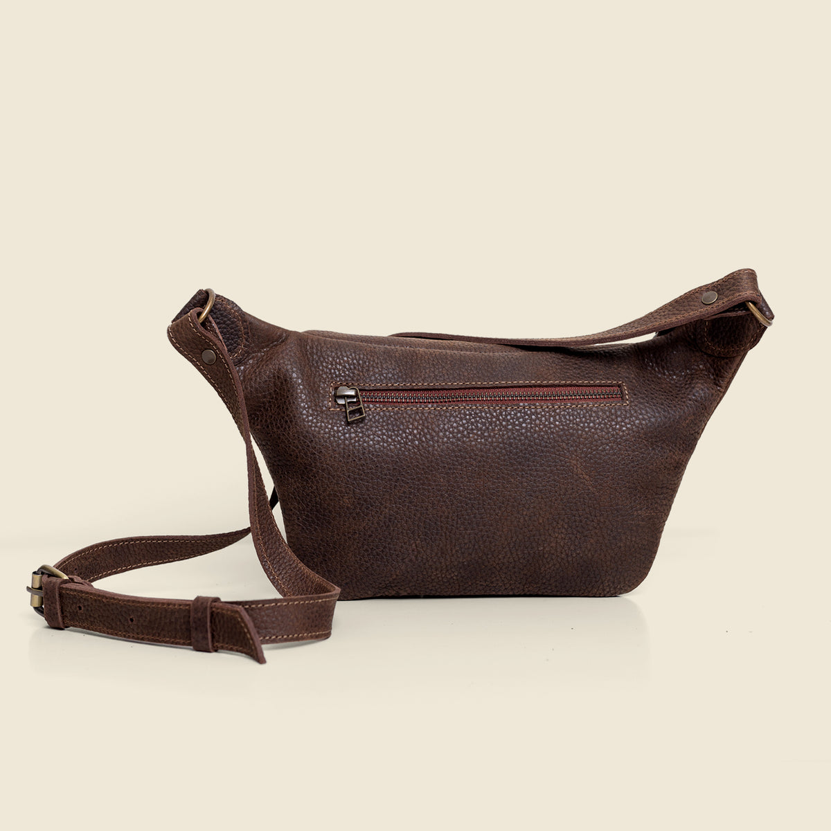 Apex Pebbled Leather Fanny Pack