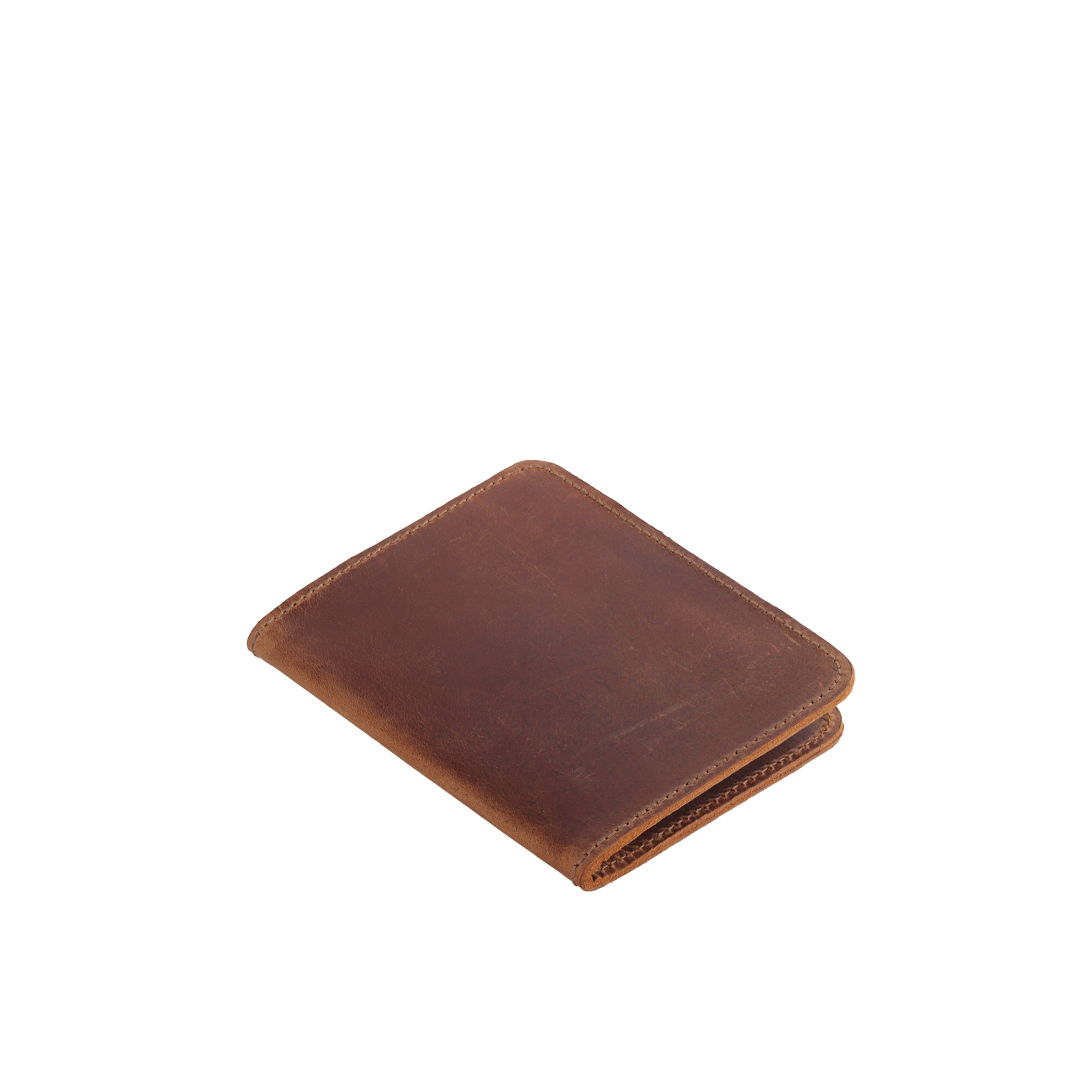 Handcrafted Leather Passport Cover - Travel Essentials