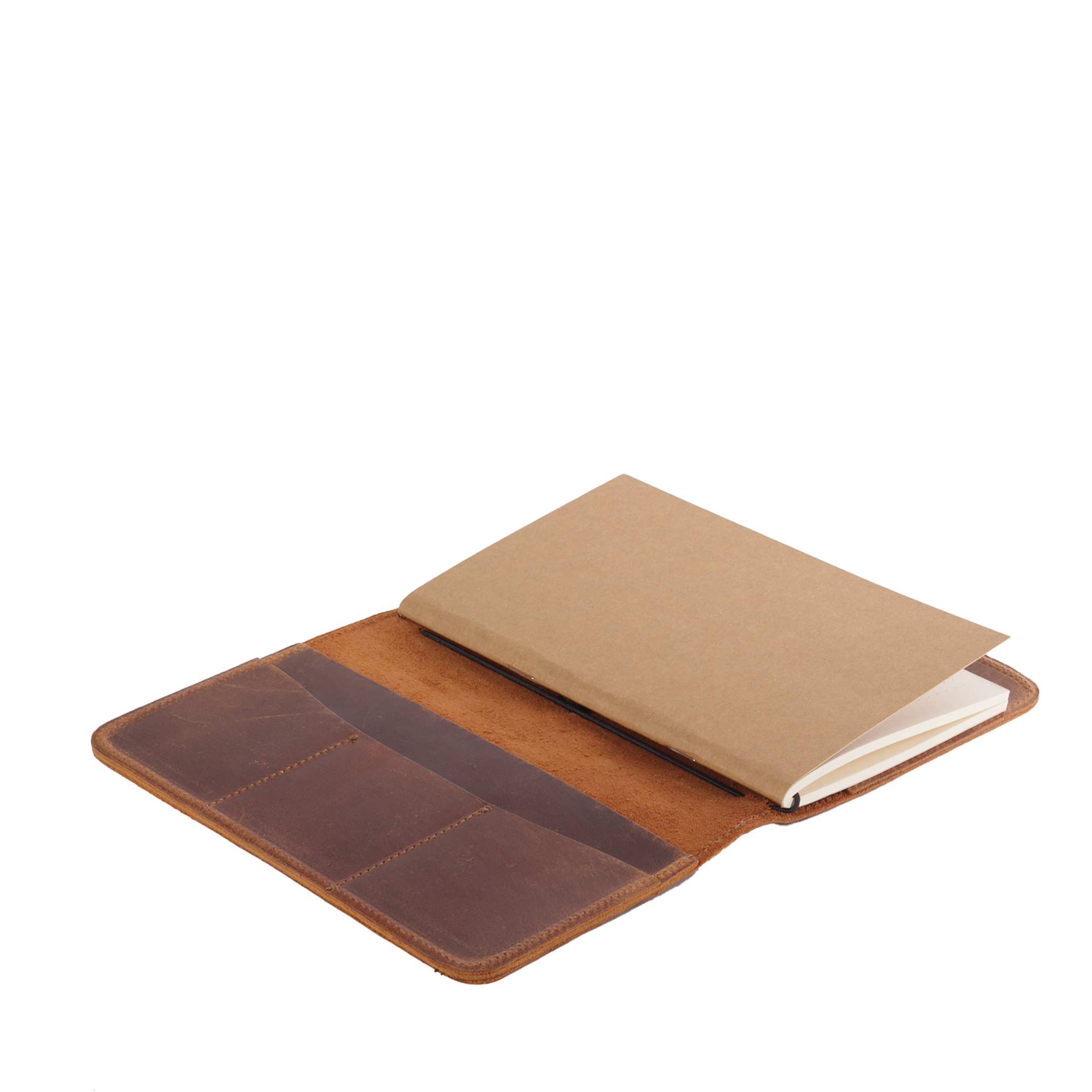 Handcrafted Leather Travelers Notebook Pro Journal
