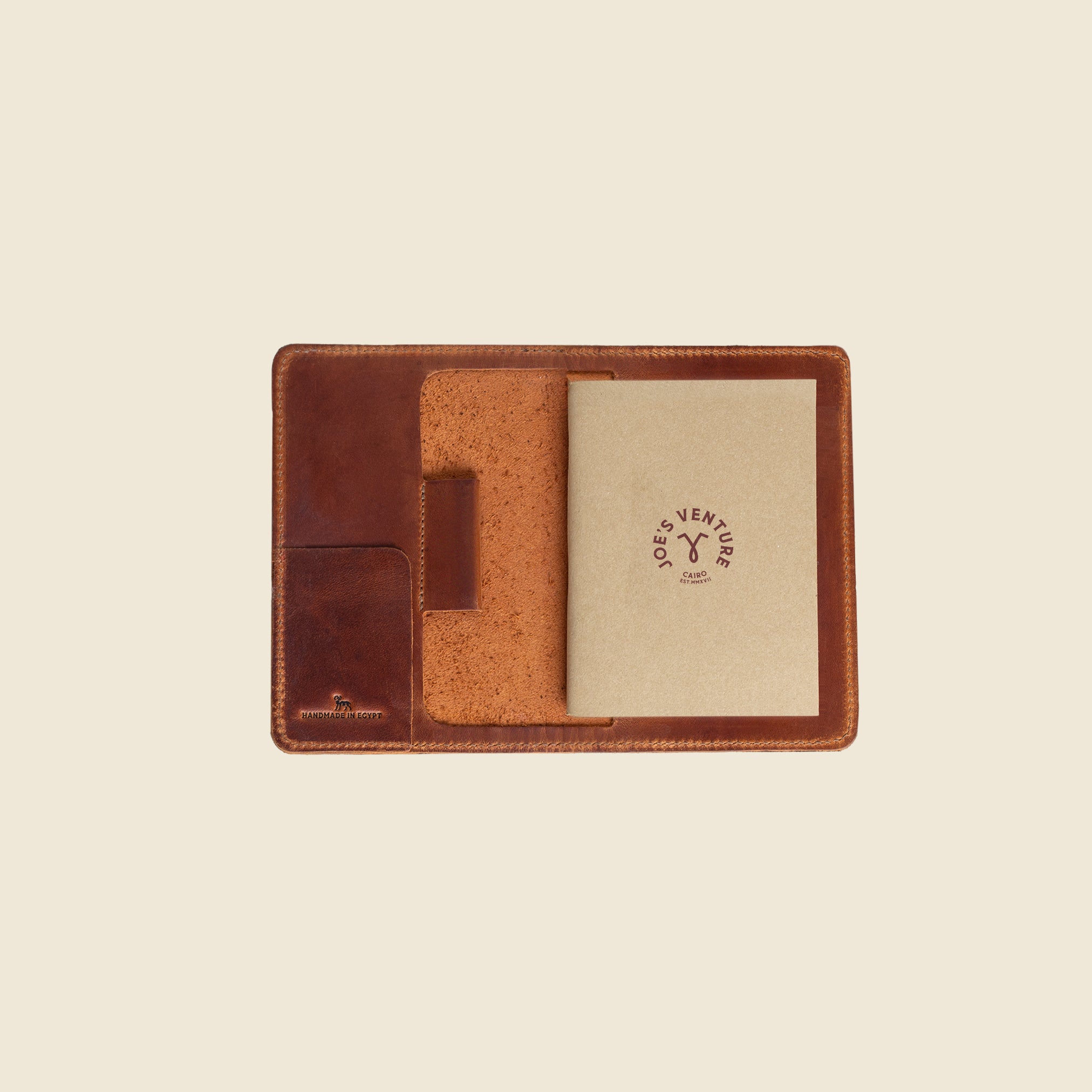 The Handcrafted A6 Analog Leather Notebook Cover