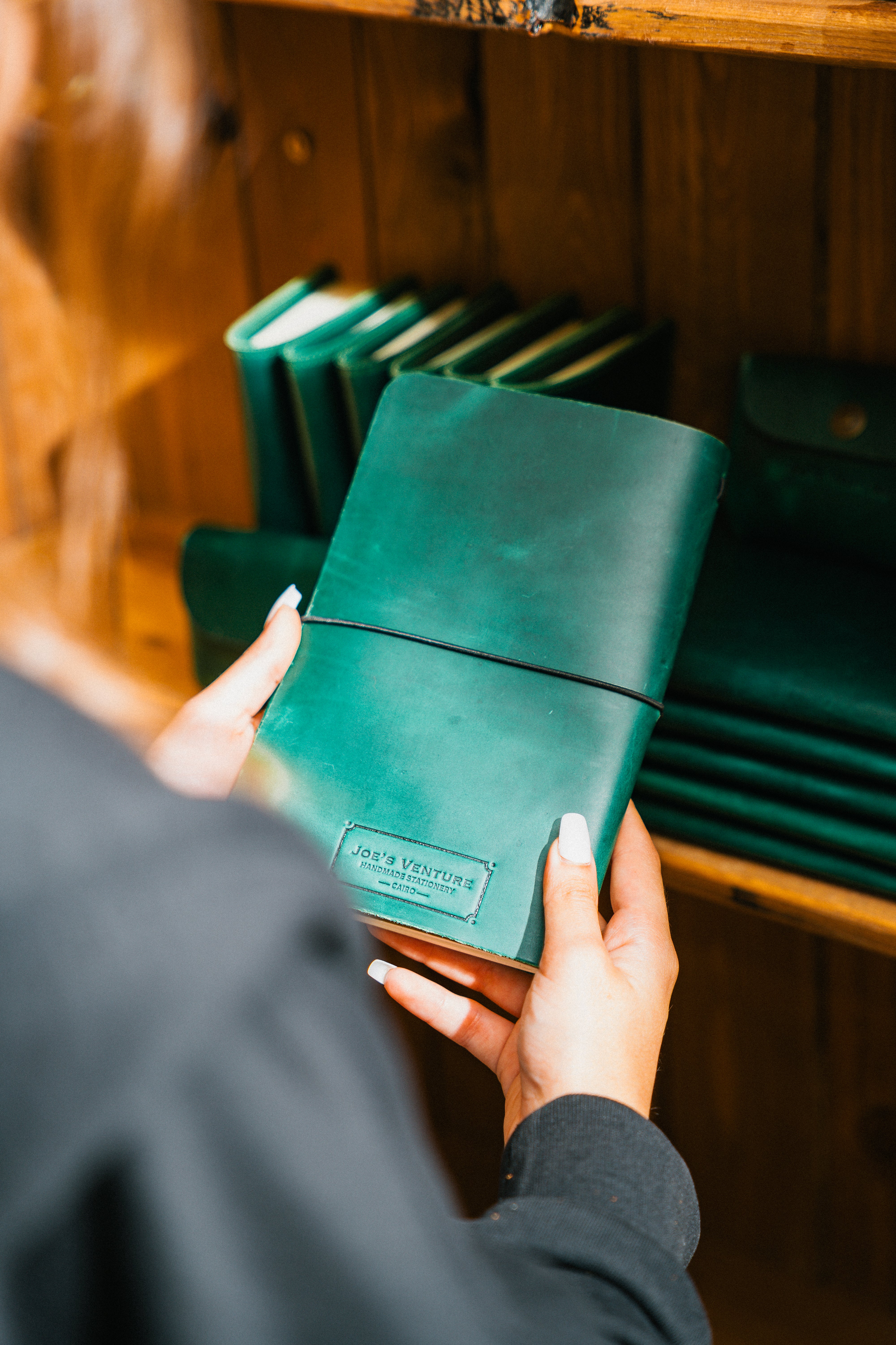 Handcrafted Leather Traveler's Notebook Journal