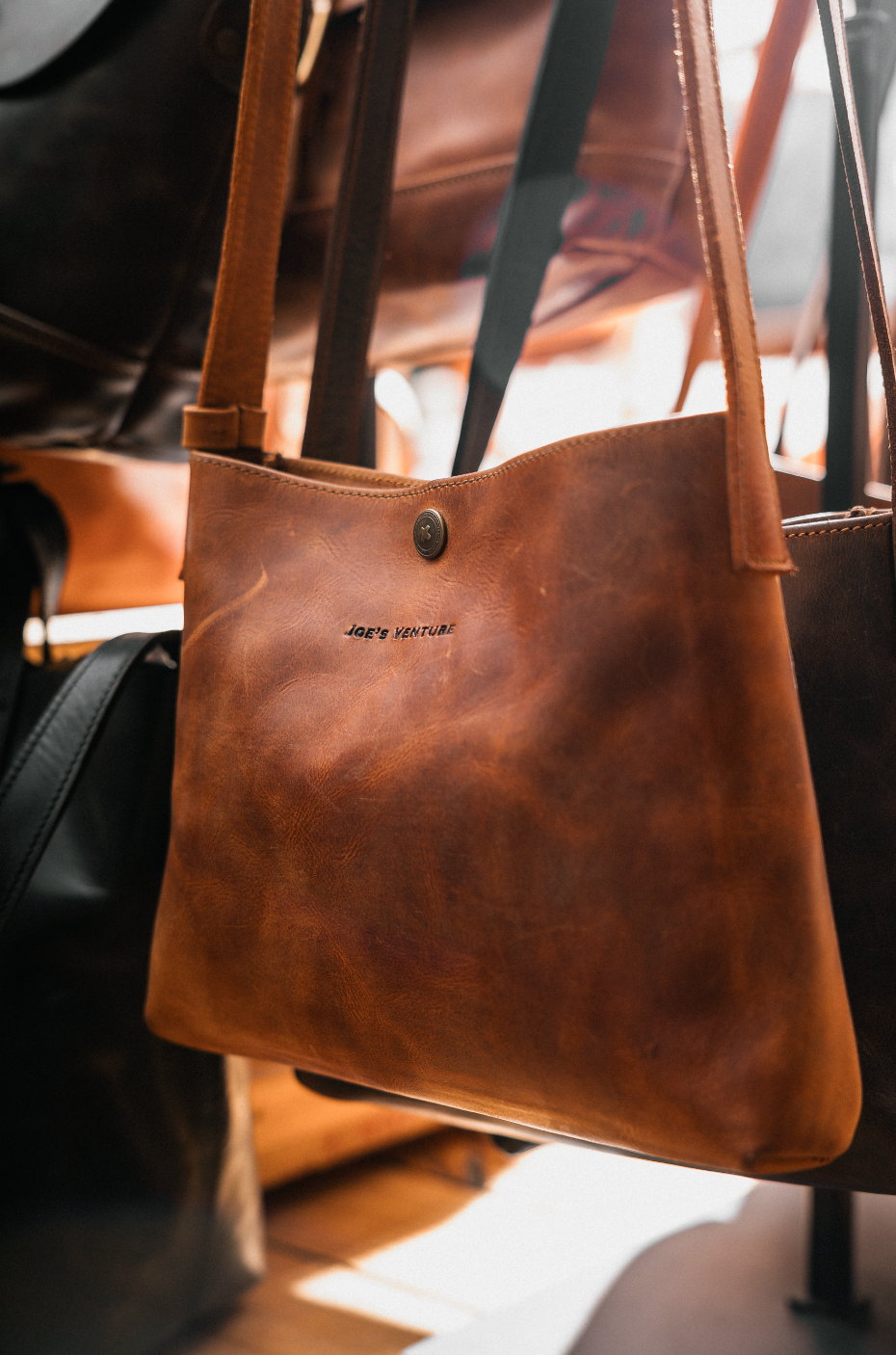 The "Capri" handcrafted leather bag