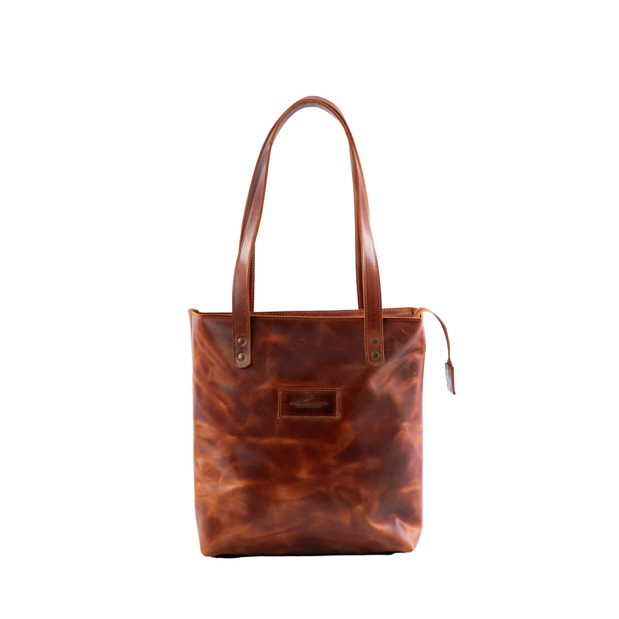 The "Giza" Leather Handcrafted Tote Bag